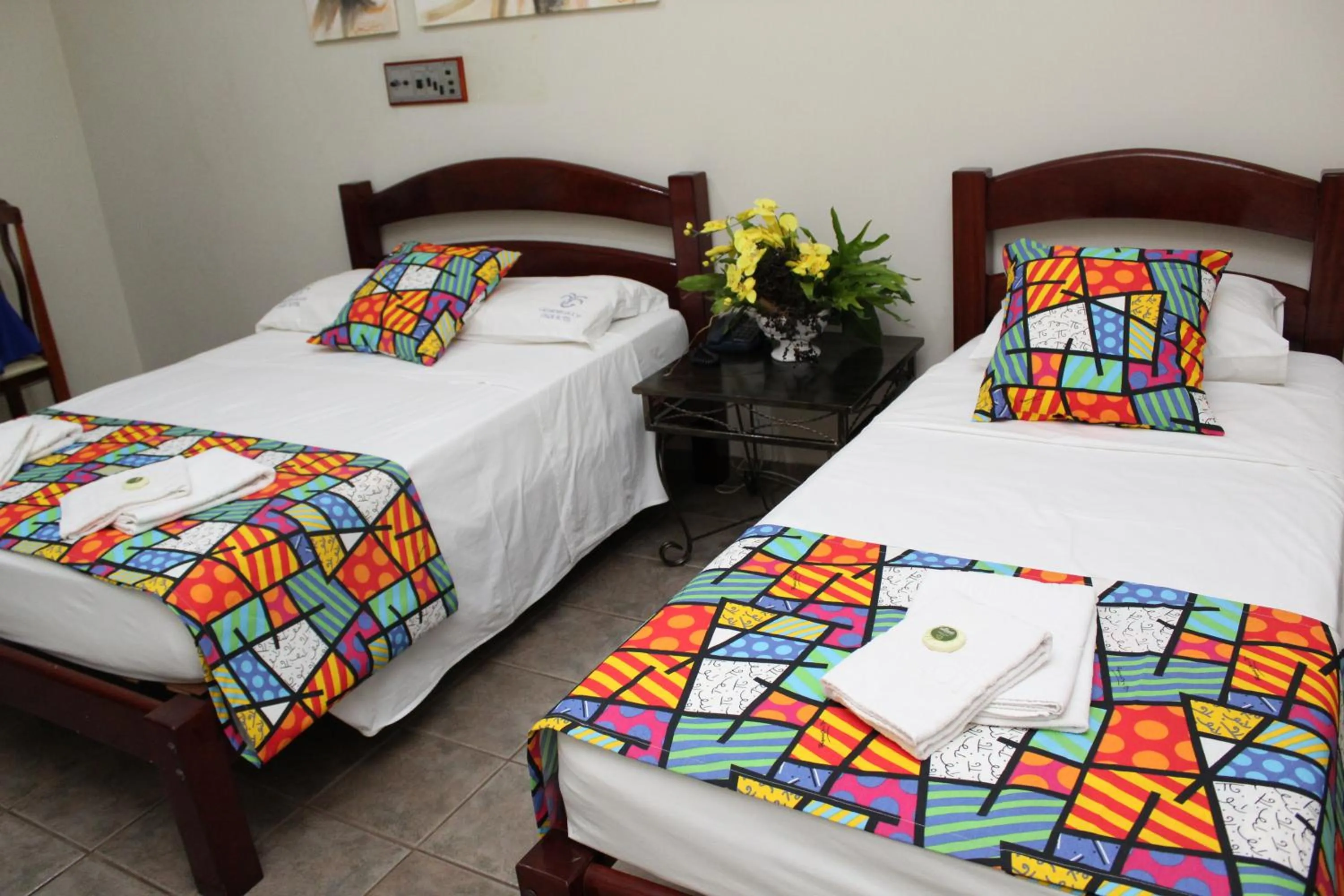 Bed in Grandes Lagos Park Hotel