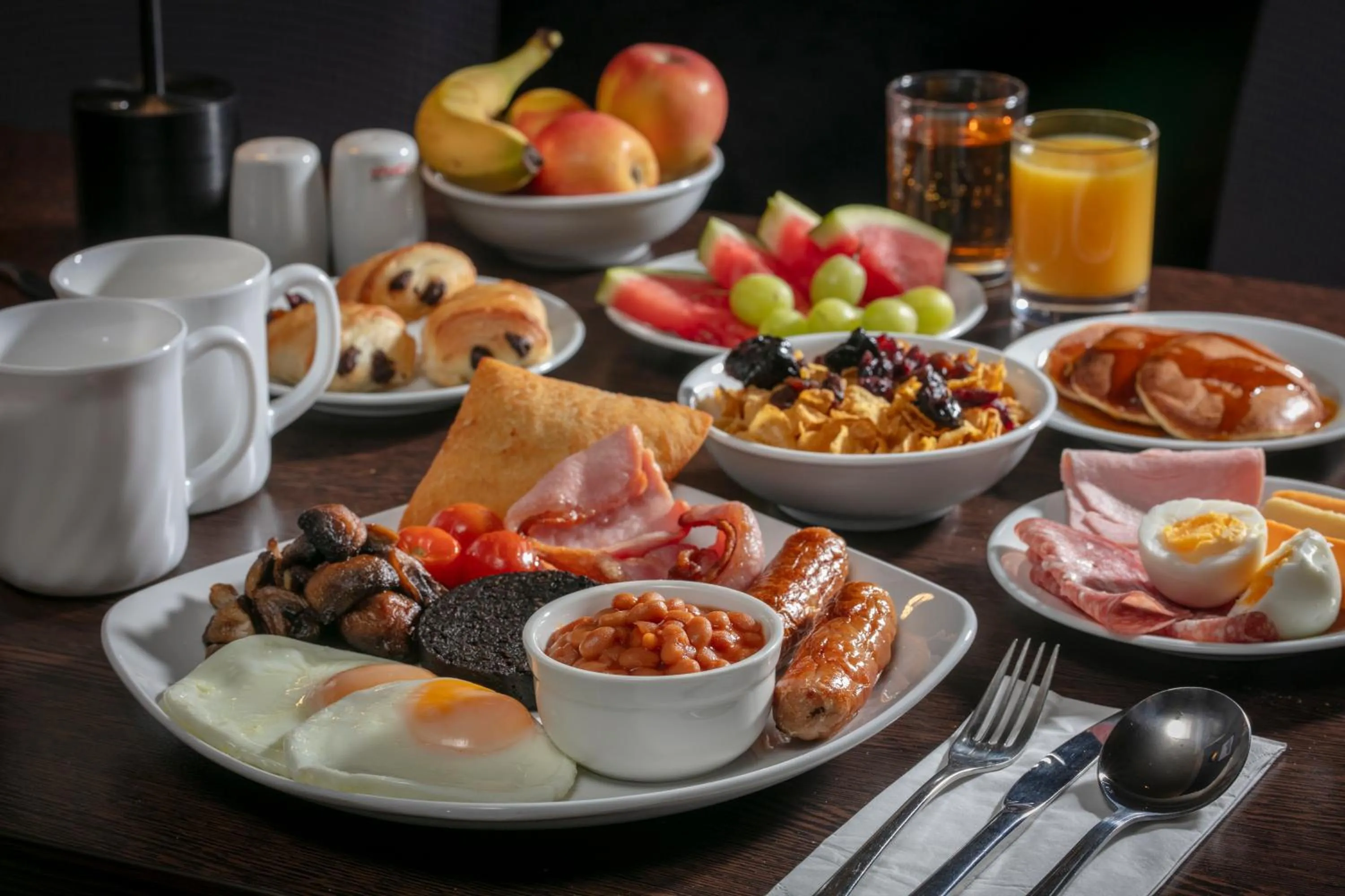 Breakfast in Best Western Glasgow Hotel