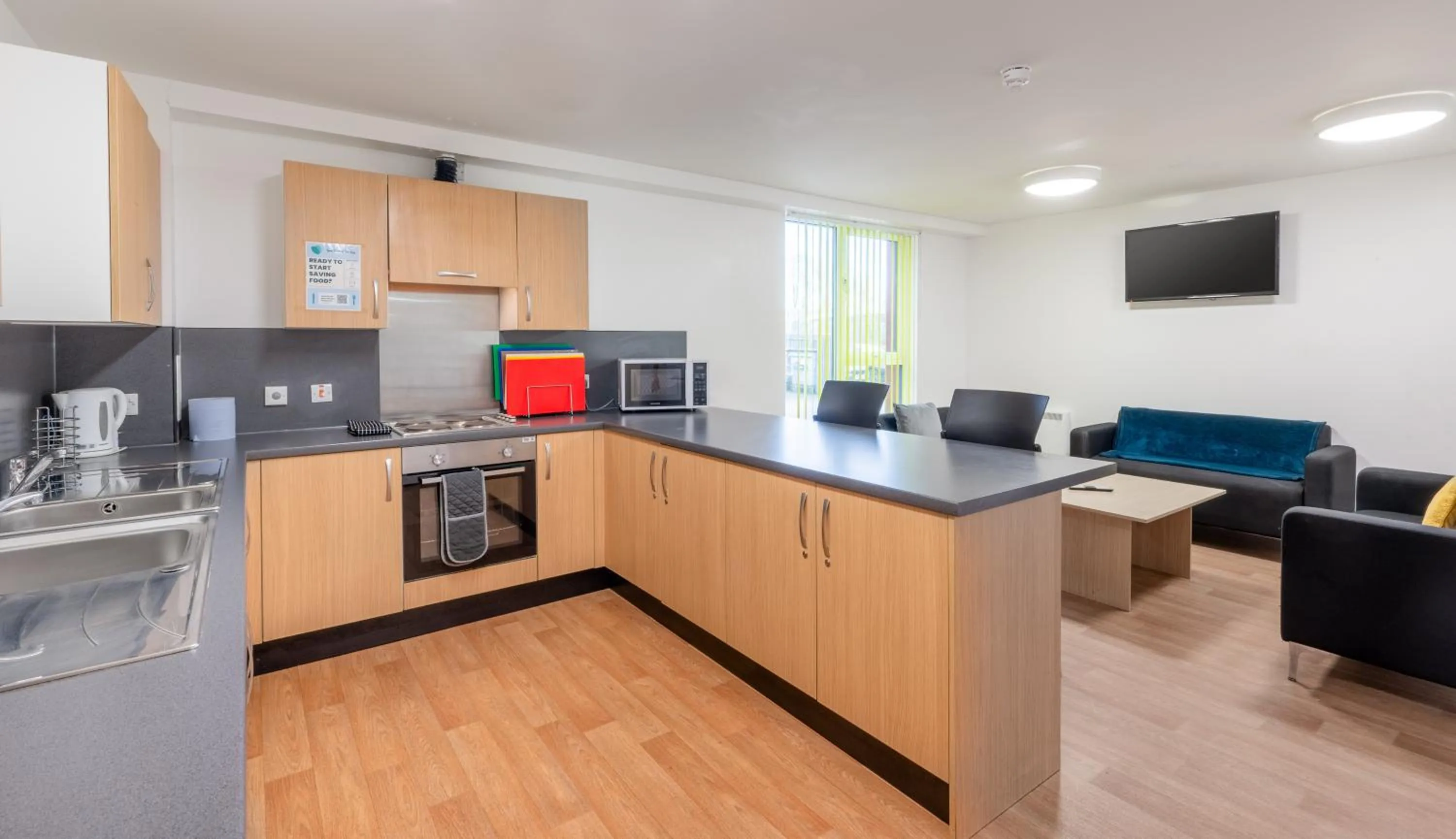 Kitchen or kitchenette in UHI Inverness - Campus Accommodation