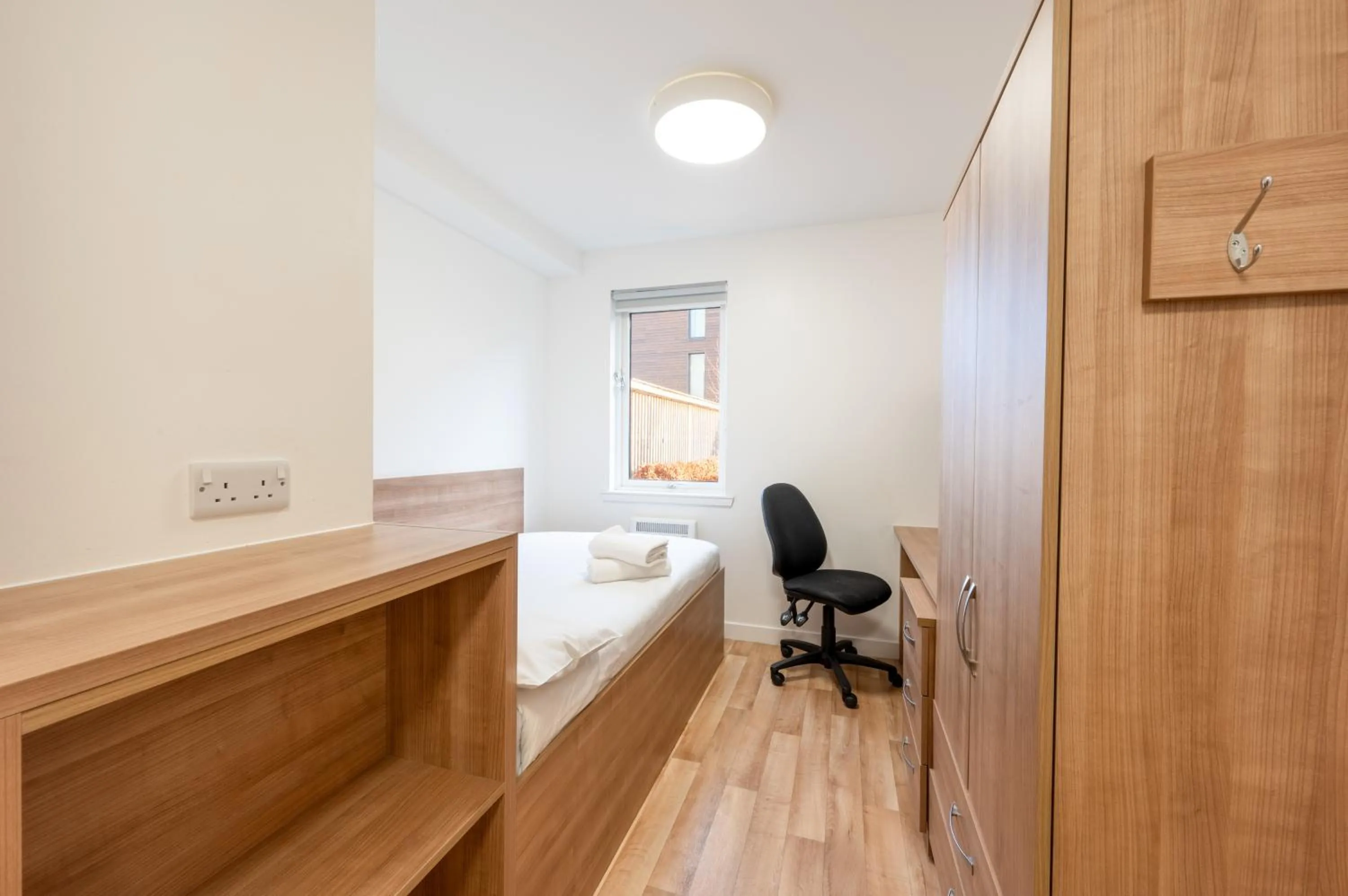 Bedroom, Bed in UHI Inverness - Campus Accommodation