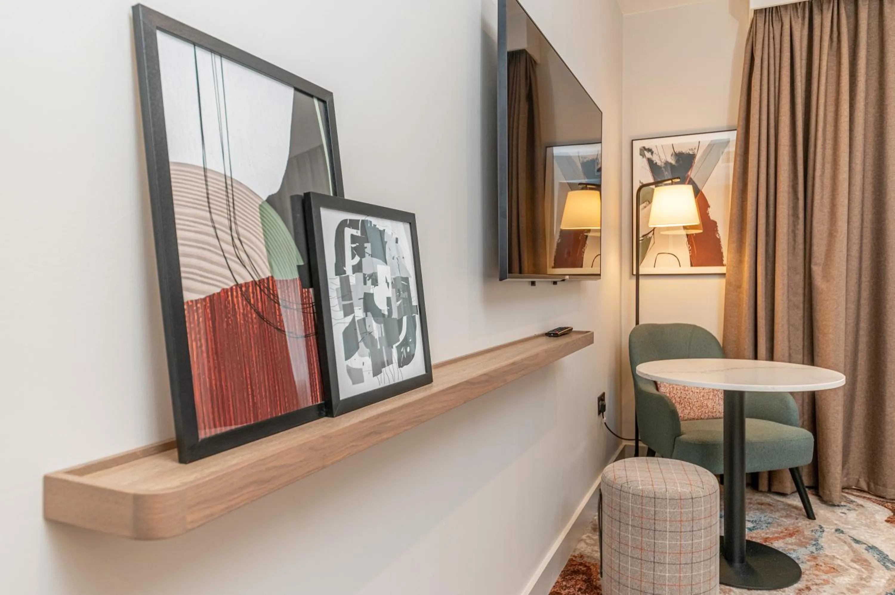 Seating area in voco Rockingham Forest Corby by IHG