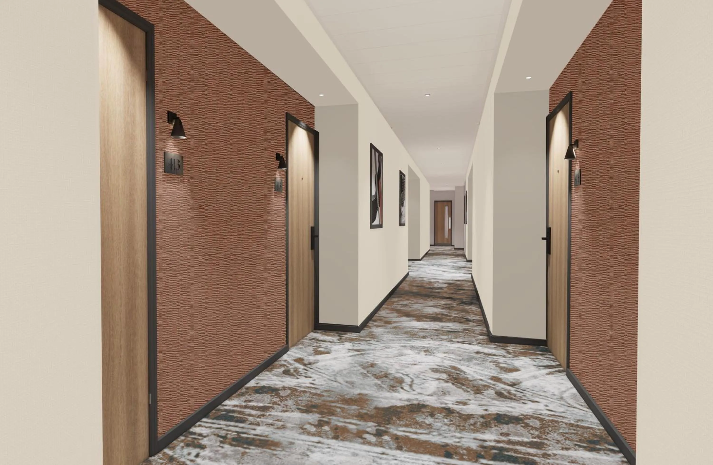 Decorative detail in voco Rockingham Forest Corby by IHG