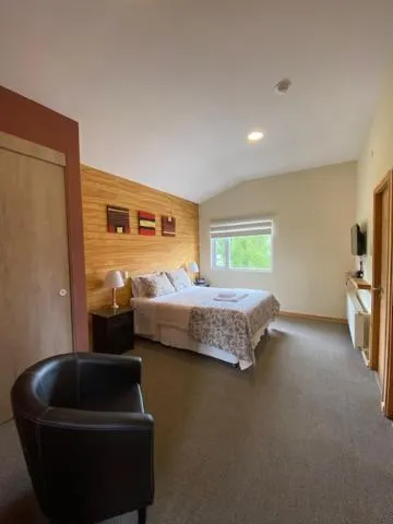 Property building, Bed in Madero Aysen ApartHotel