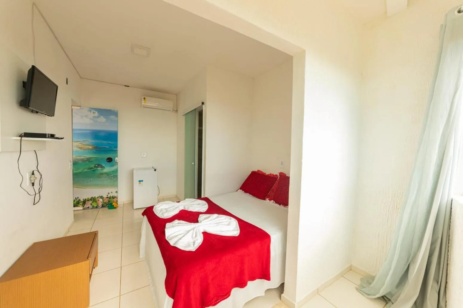 Bed in Pousada Boa Vista