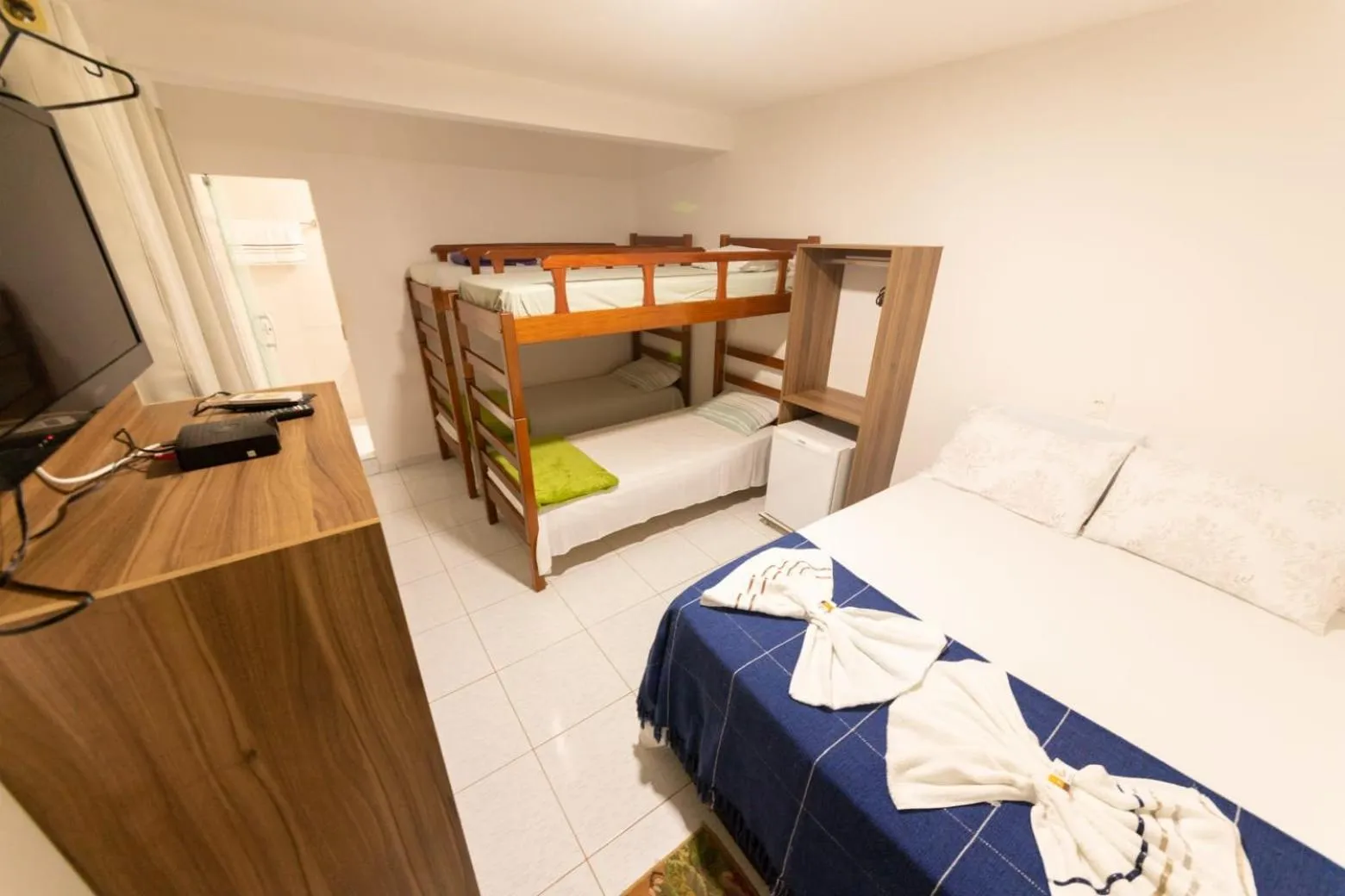 Bed in Pousada Boa Vista