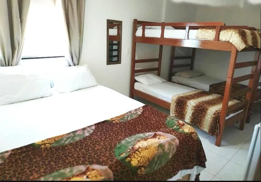 Bed in Pousada Boa Vista