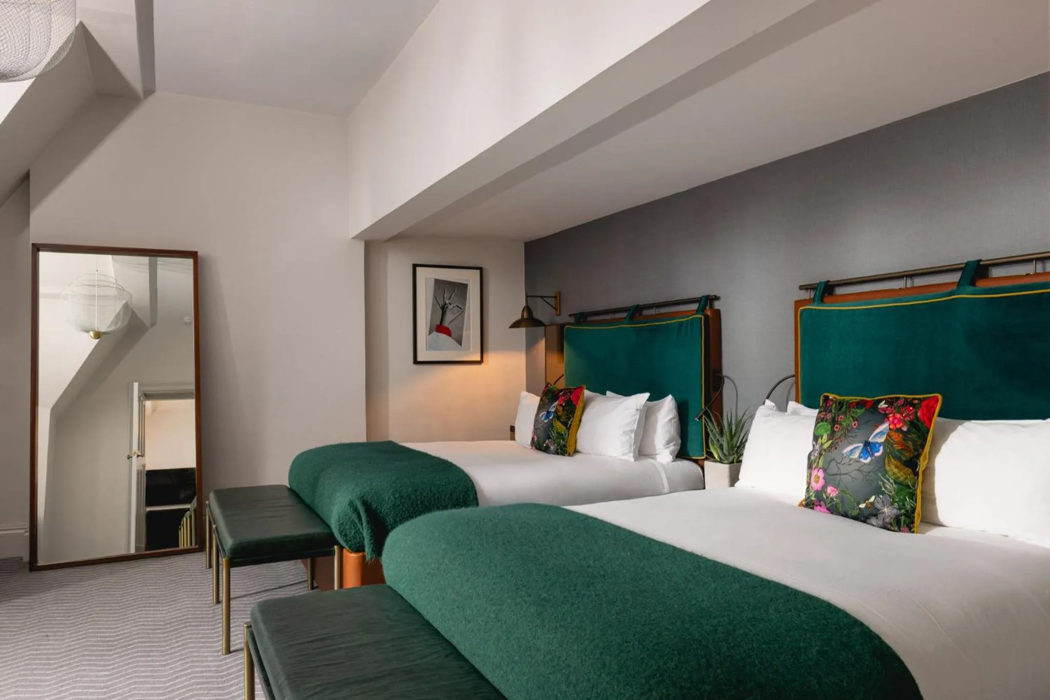 Photo of the whole room, Bed in Kimpton Clocktower by IHG