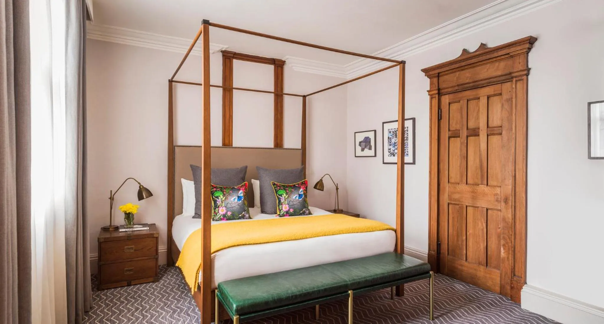 Photo of the whole room, Bed in Kimpton Clocktower by IHG