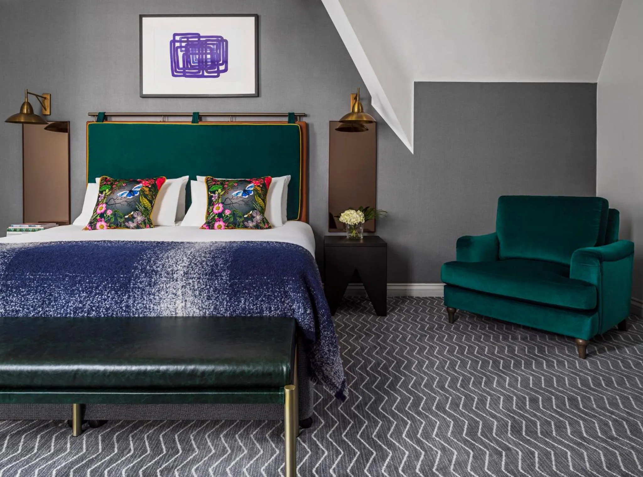 Bedroom, Bed in Kimpton Clocktower by IHG