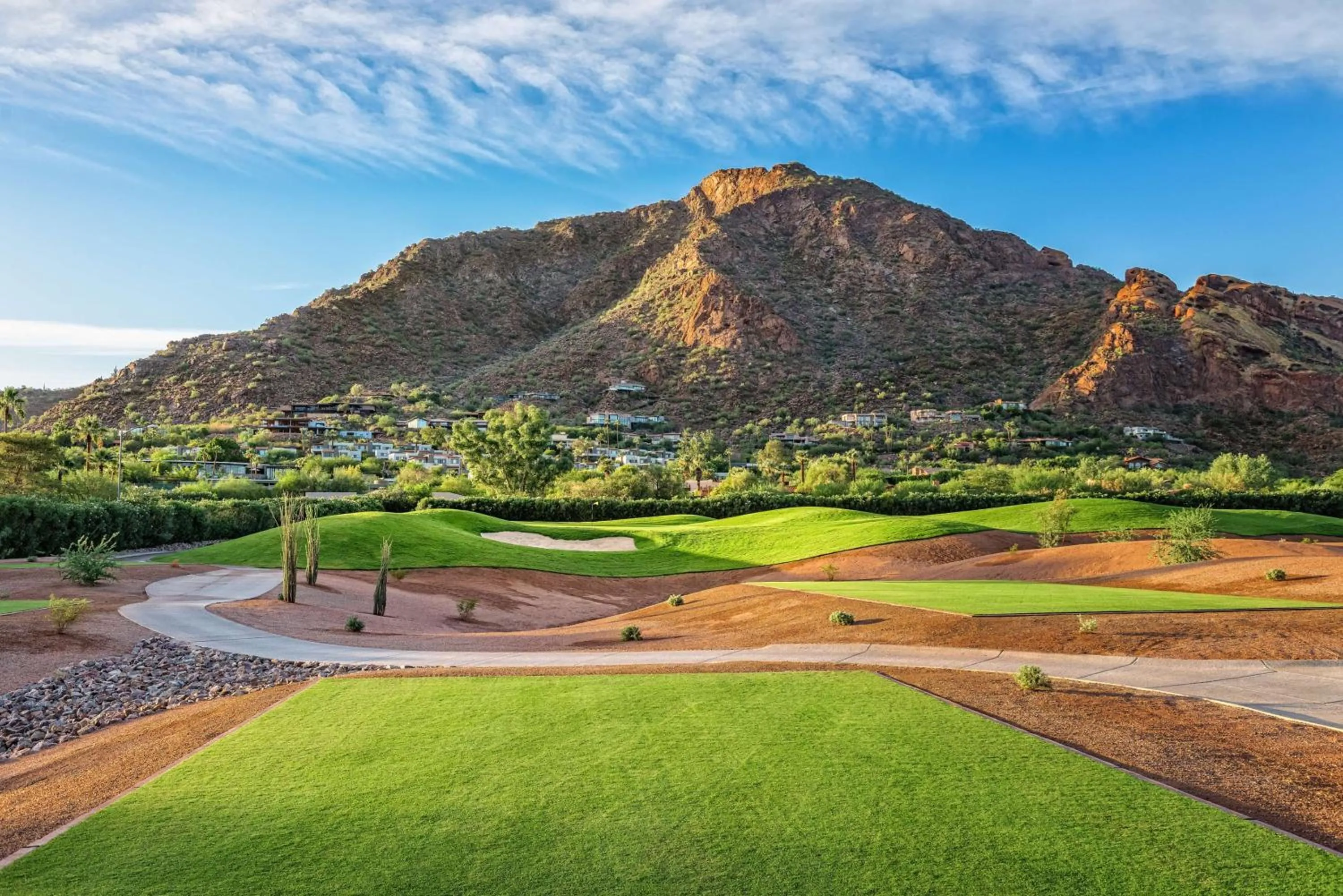 Golfcourse in Mountain Shadows Resort Scottsdale