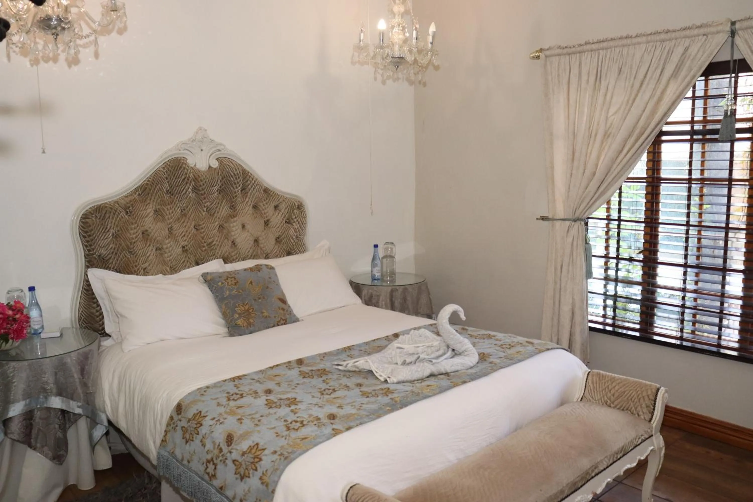 Bed in Victoria Manor