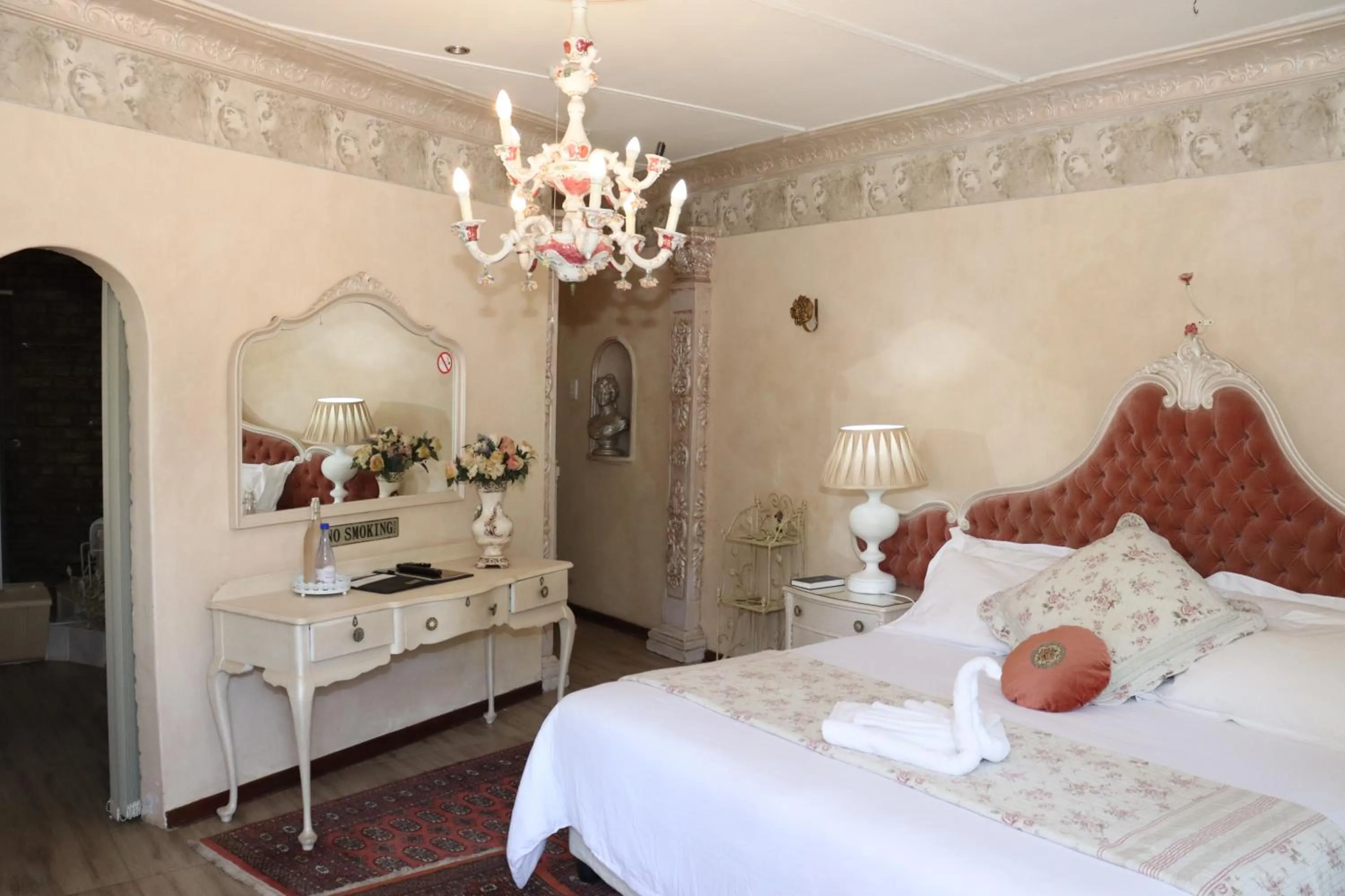 Bed in Victoria Manor