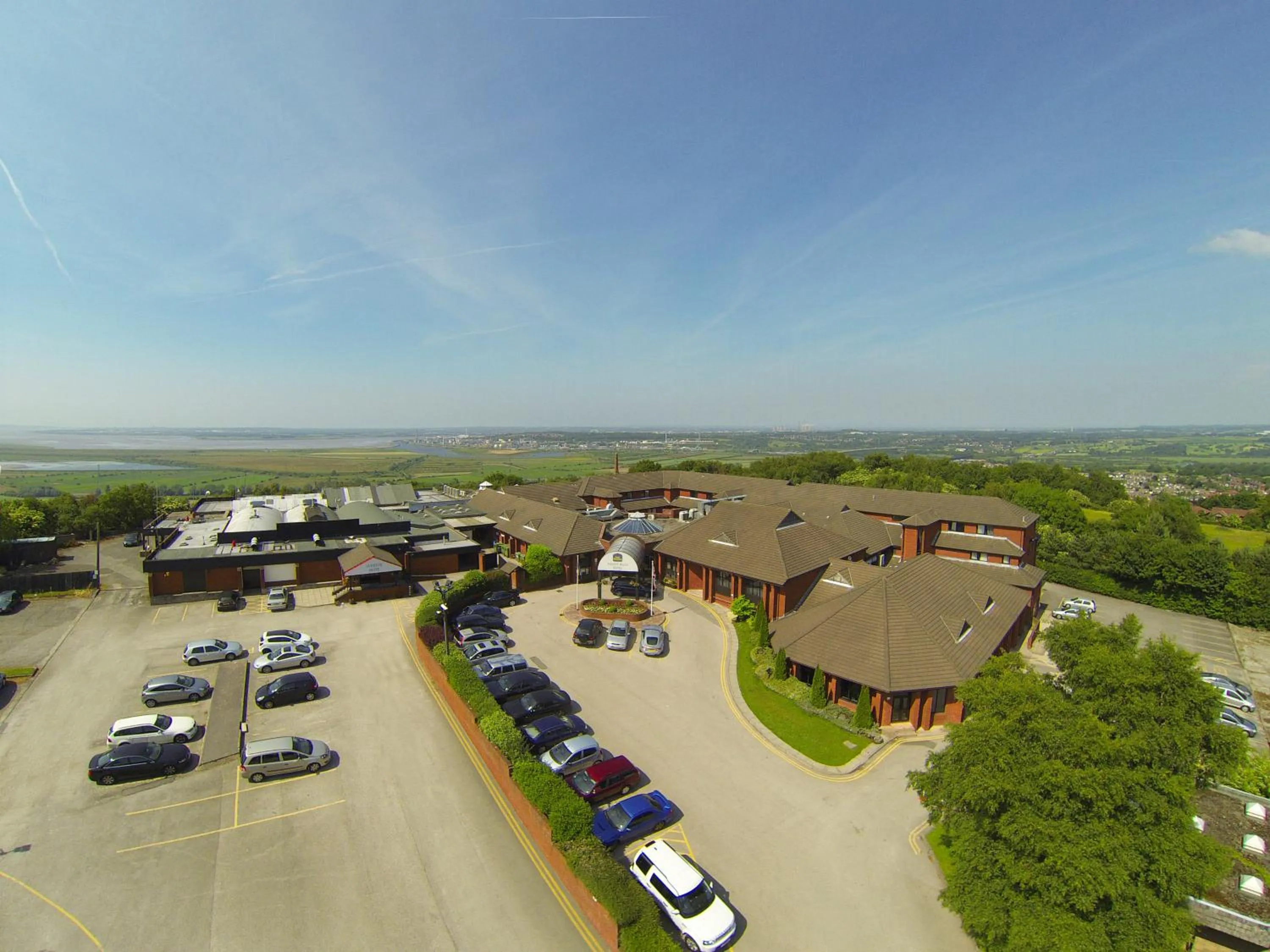 Bird's eye view in Best Western Frodsham Forest Hills Hotel