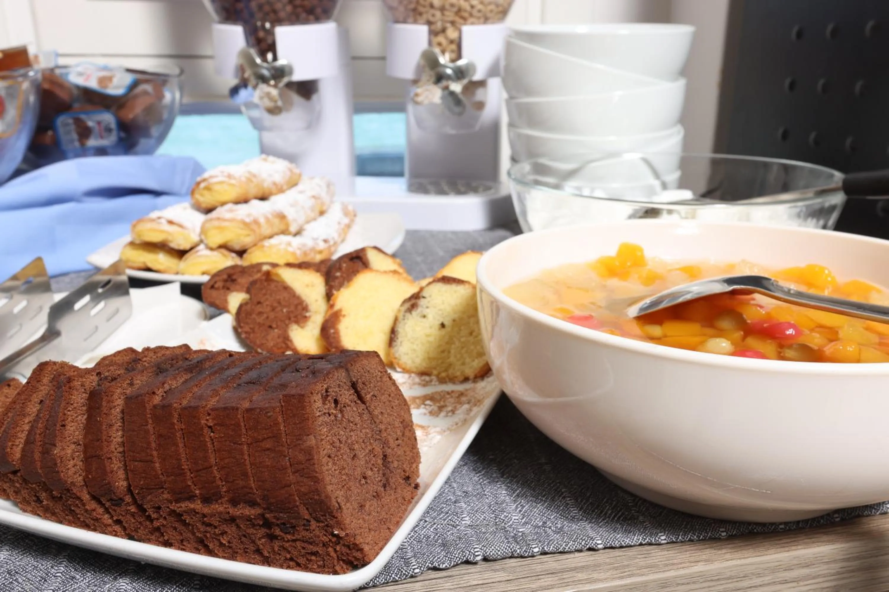 Breakfast in Summer Beach Hotel