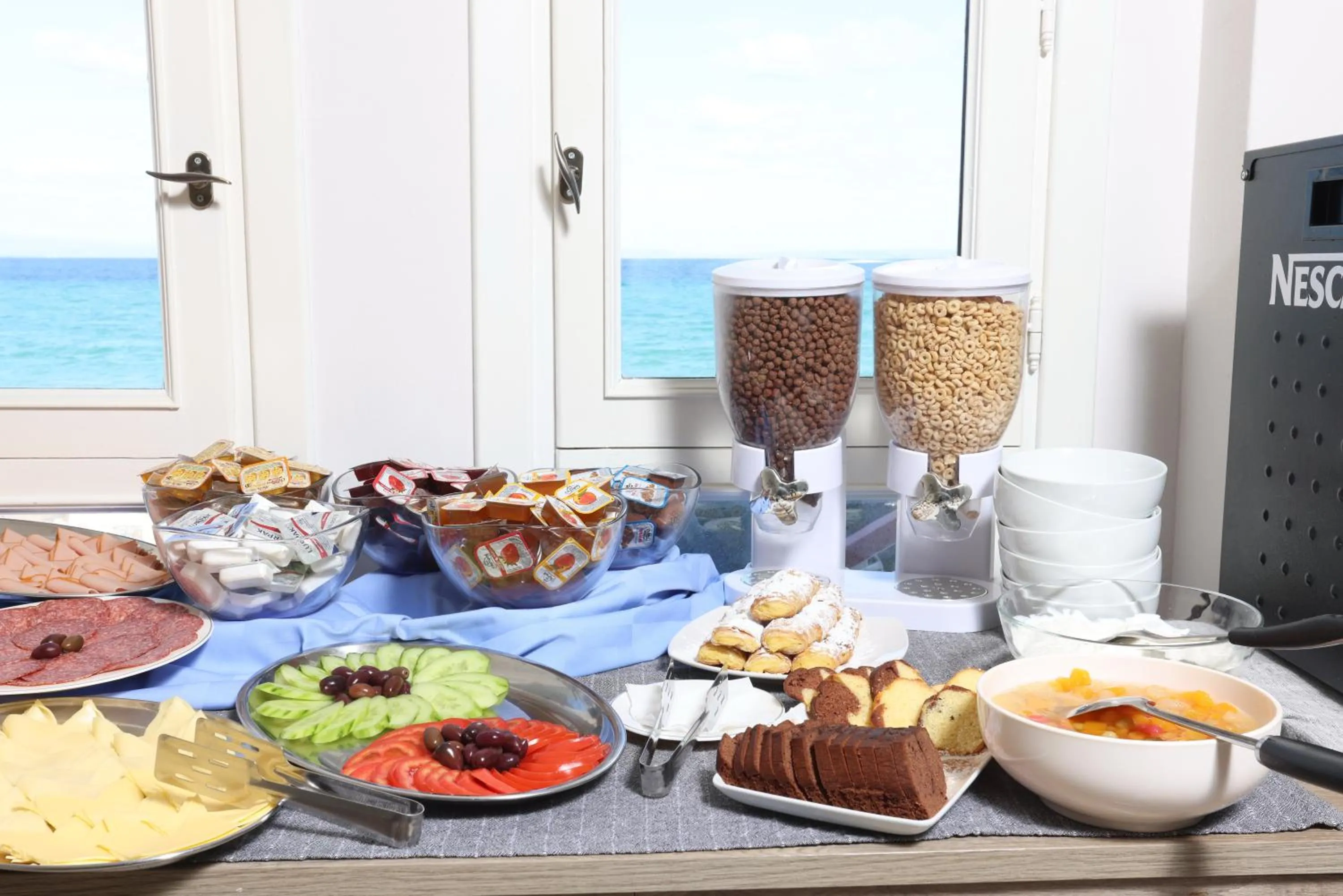 Food in Summer Beach Hotel