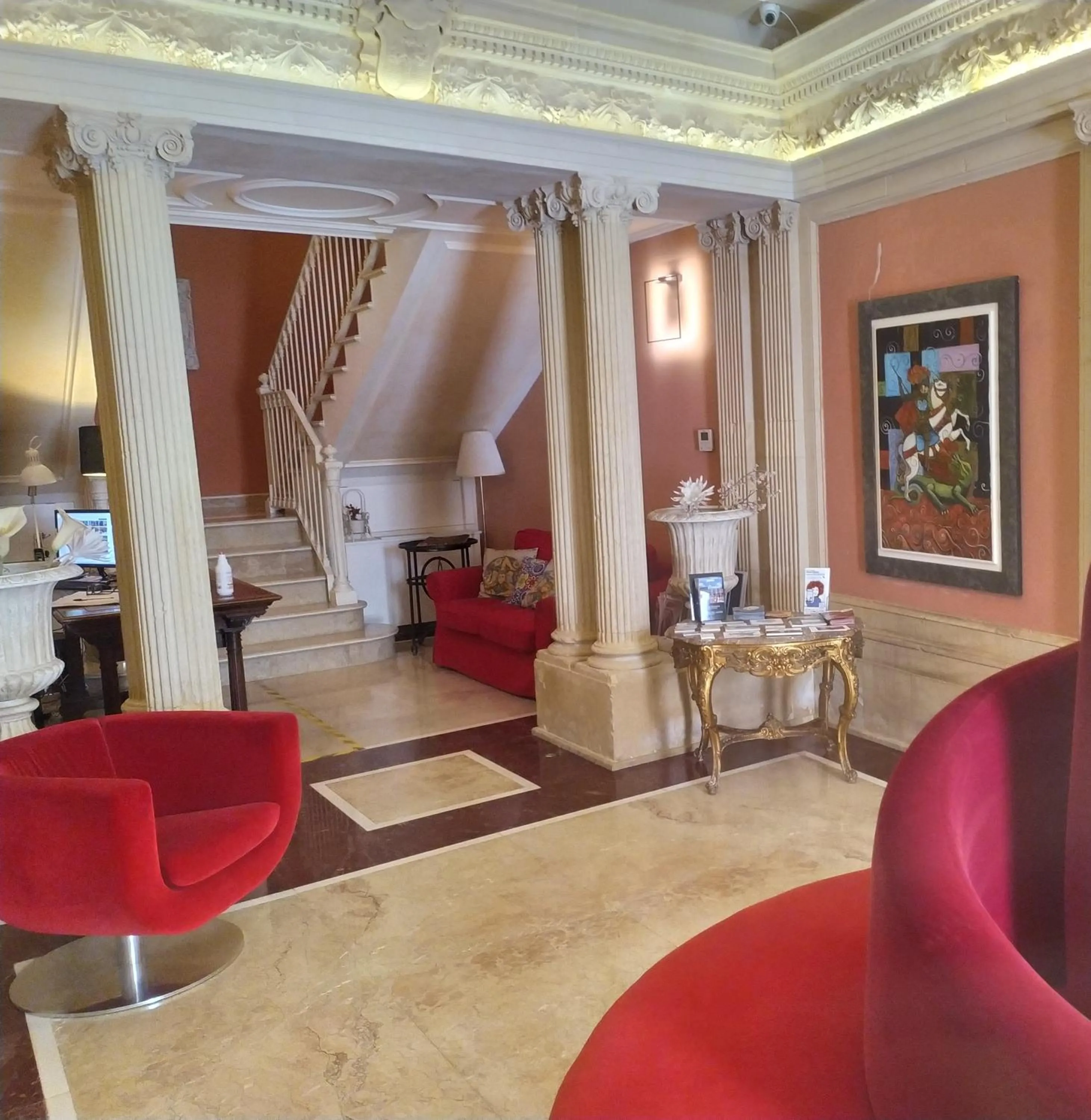 Lobby or reception in Hotel Ortigia Royal Suite