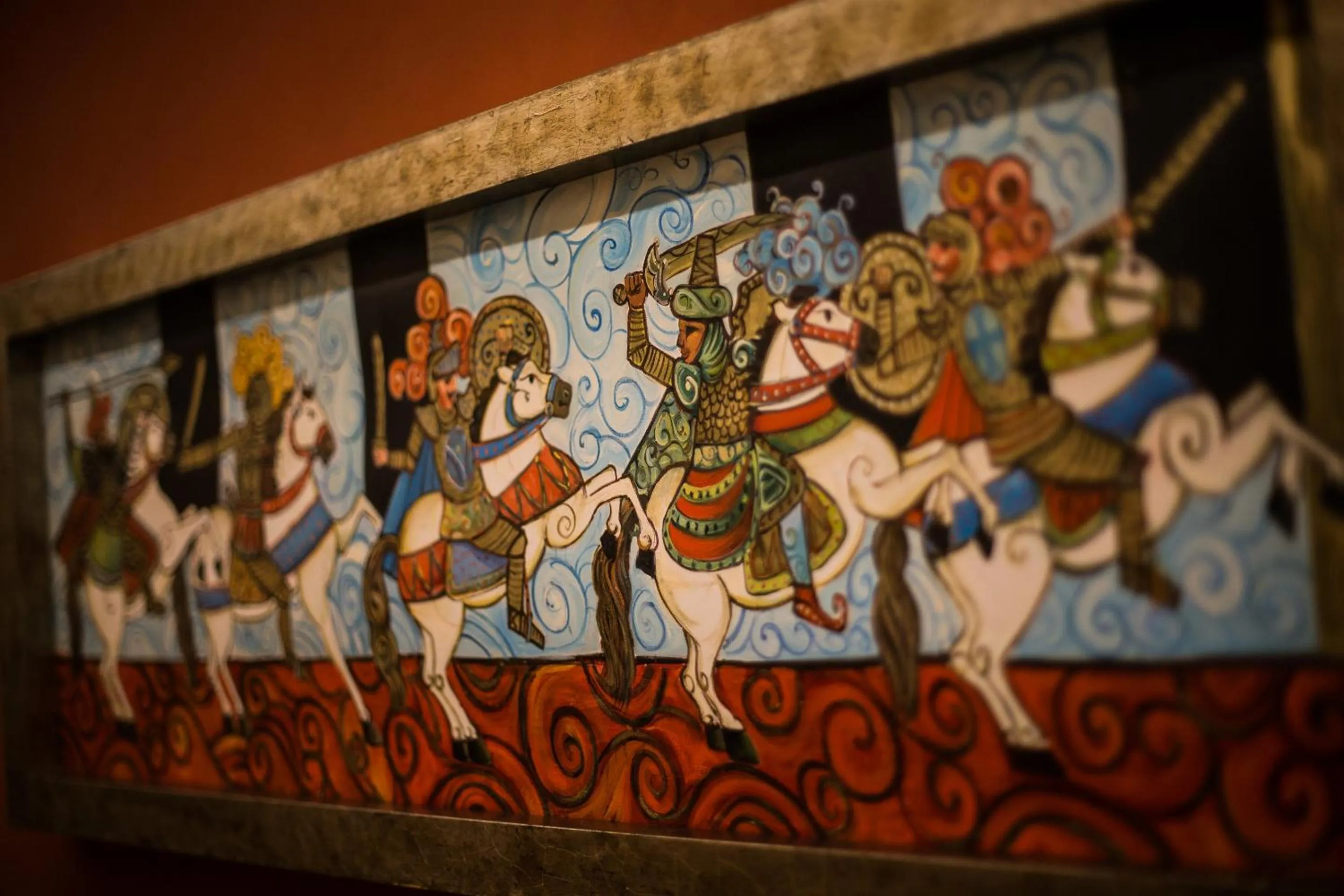 Decorative detail in Hotel Ortigia Royal Suite