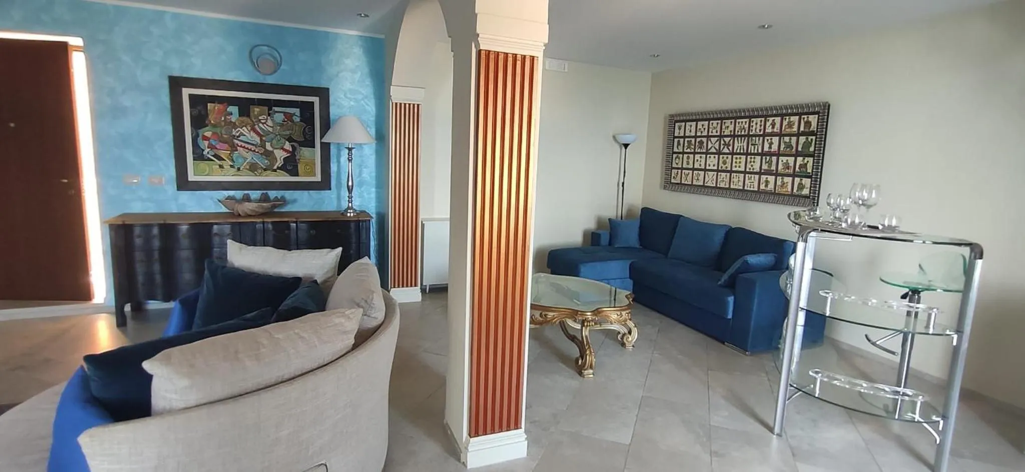 Living room in Hotel Ortigia Royal Suite