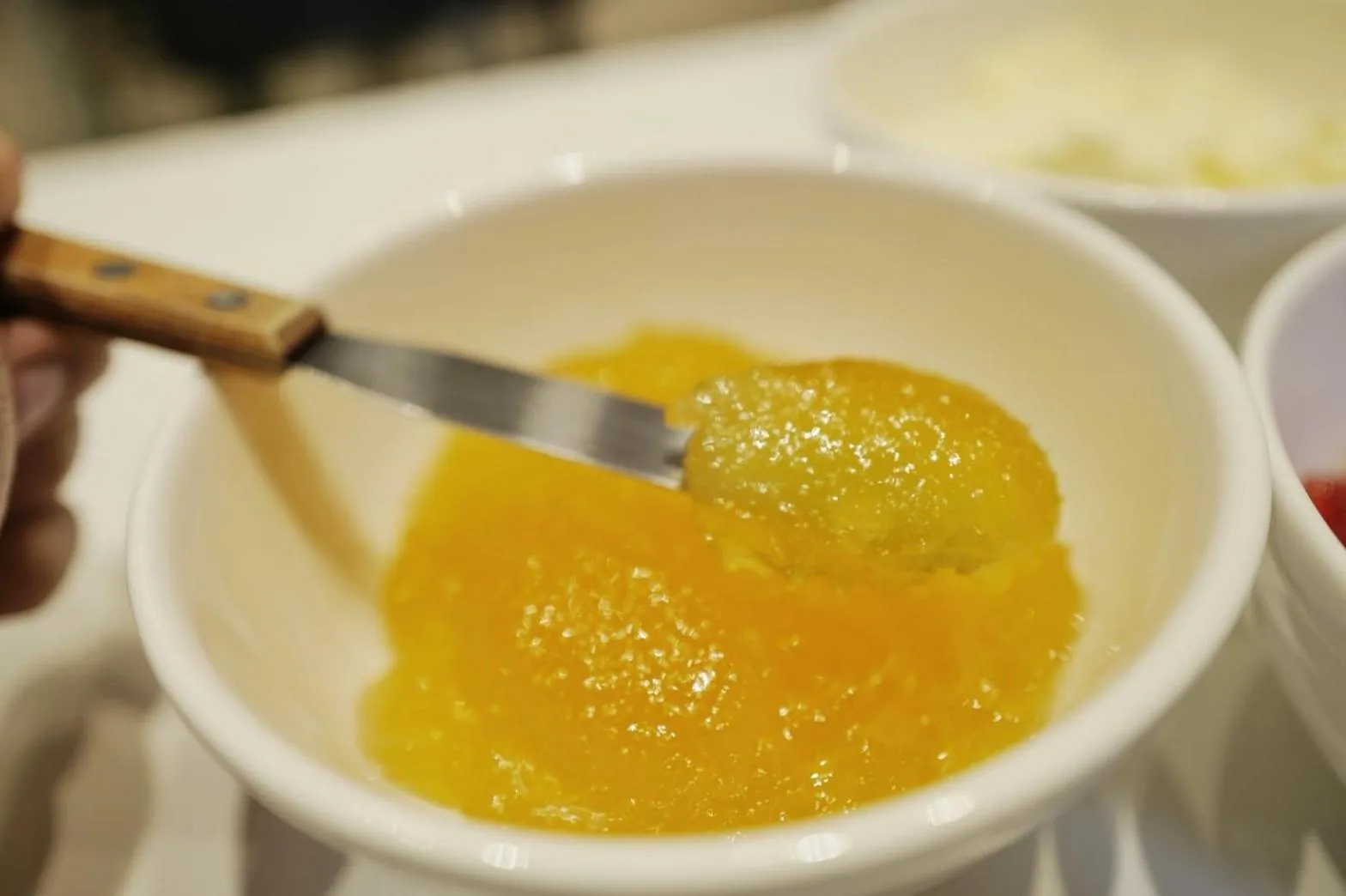 Food close-up in Norn Yaowarat Hotel