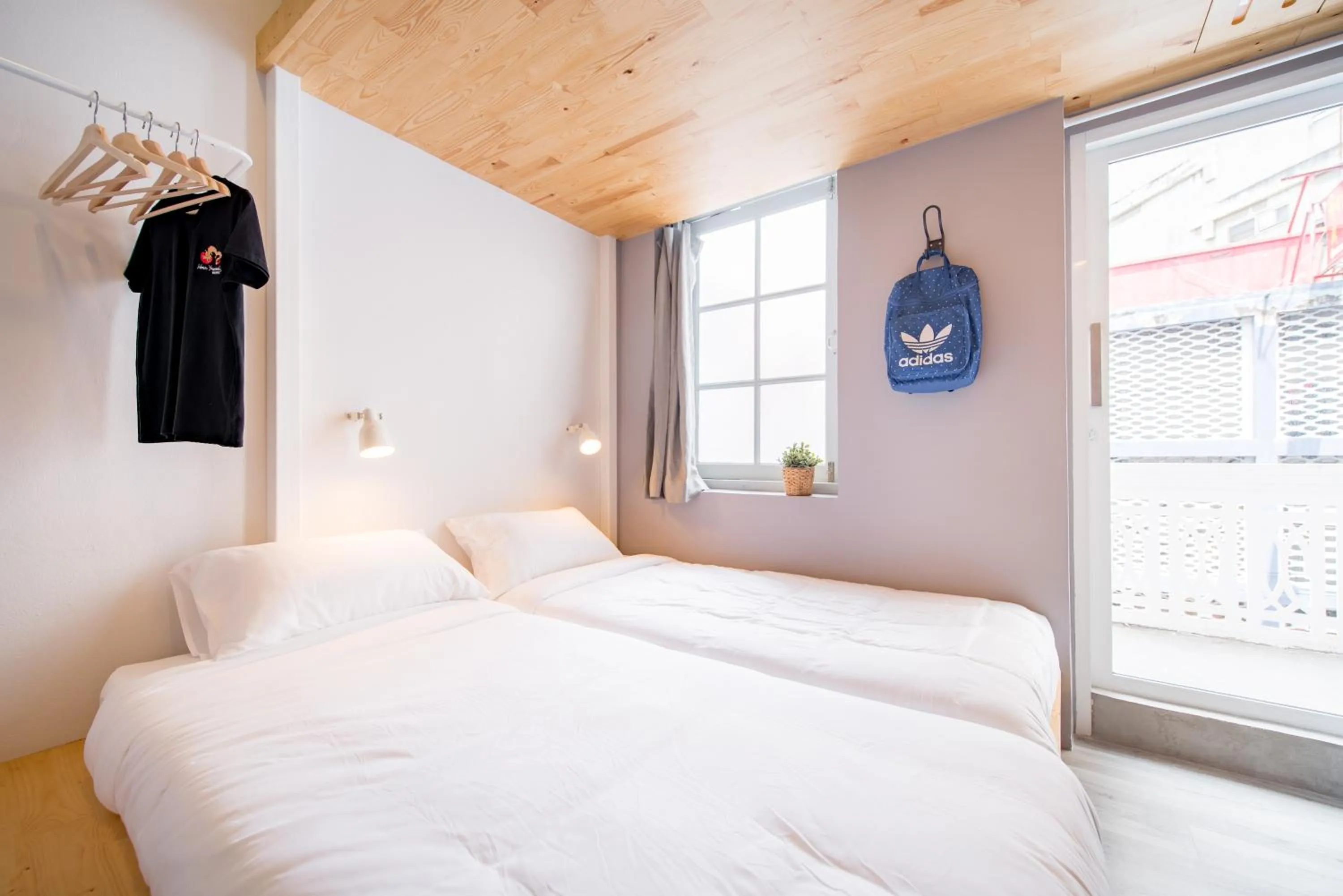 Bed in Norn Yaowarat Hotel