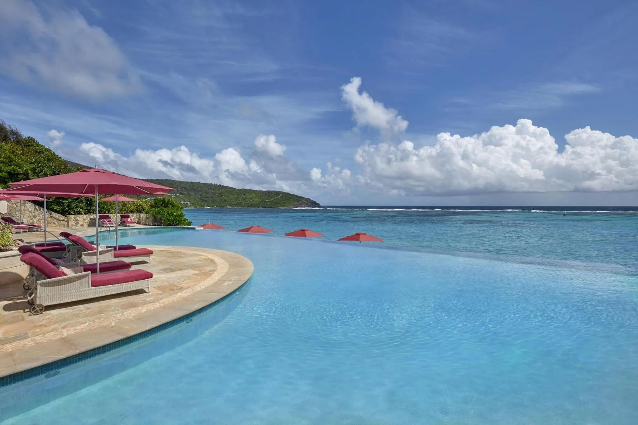 Swimming pool in Mandarin Oriental, Canouan