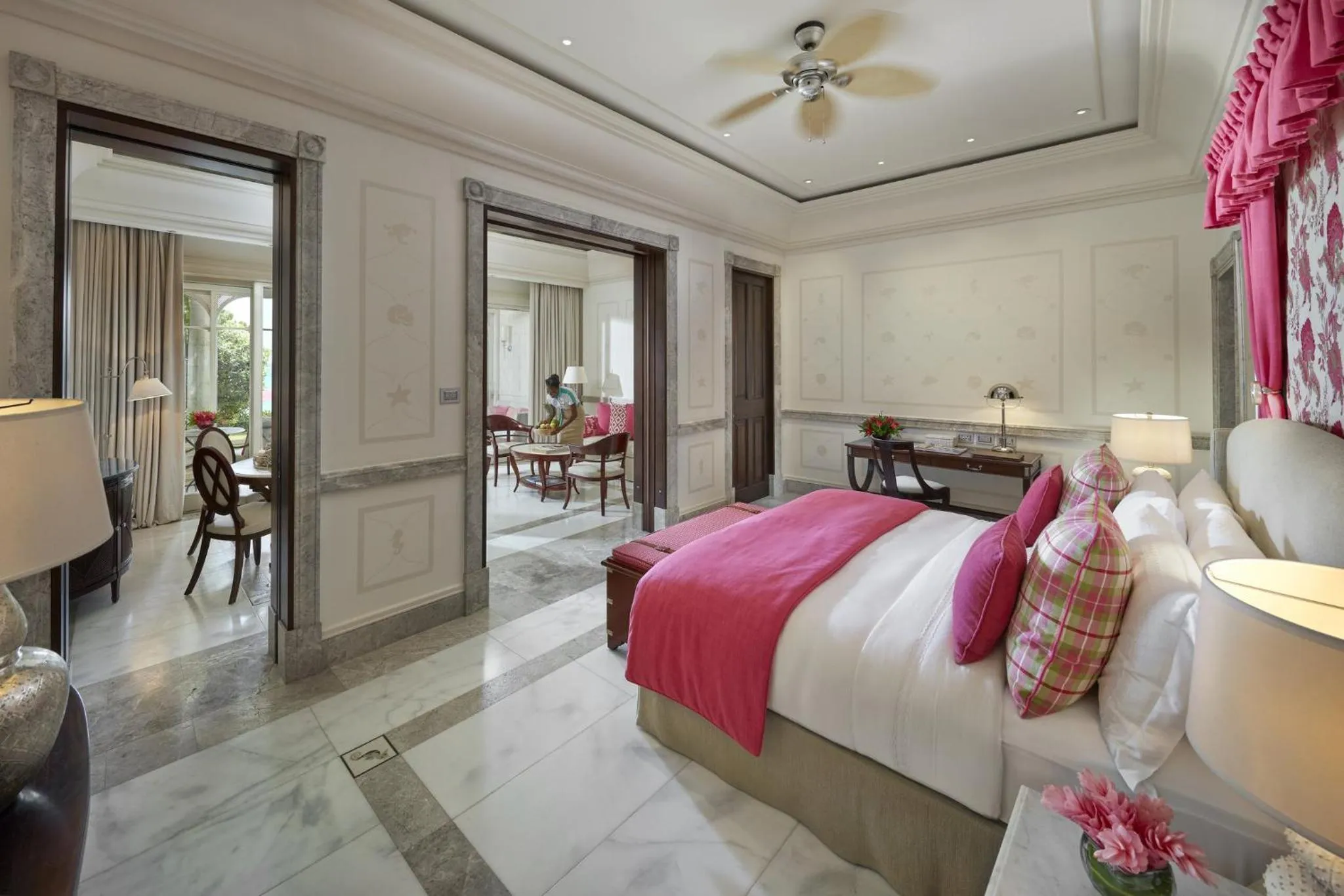 Photo of the whole room, Bed in Mandarin Oriental, Canouan