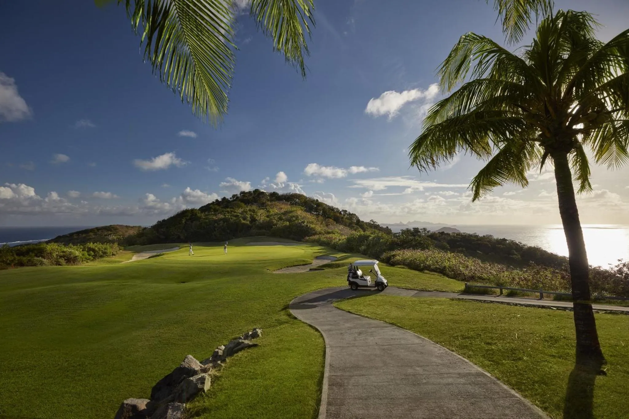 Golfcourse in Mandarin Oriental, Canouan