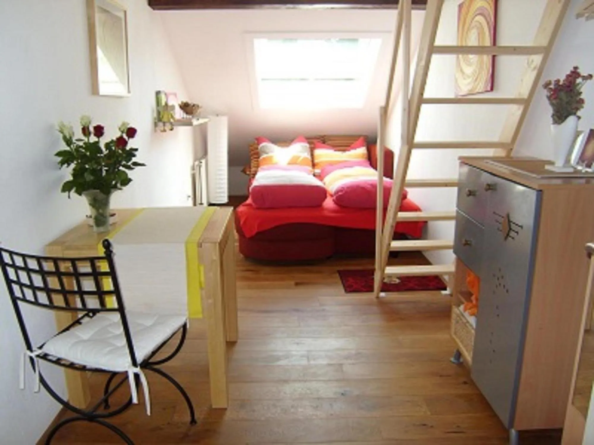 Photo of the whole room, Bed in Wohlfühlhaus Immenstaad