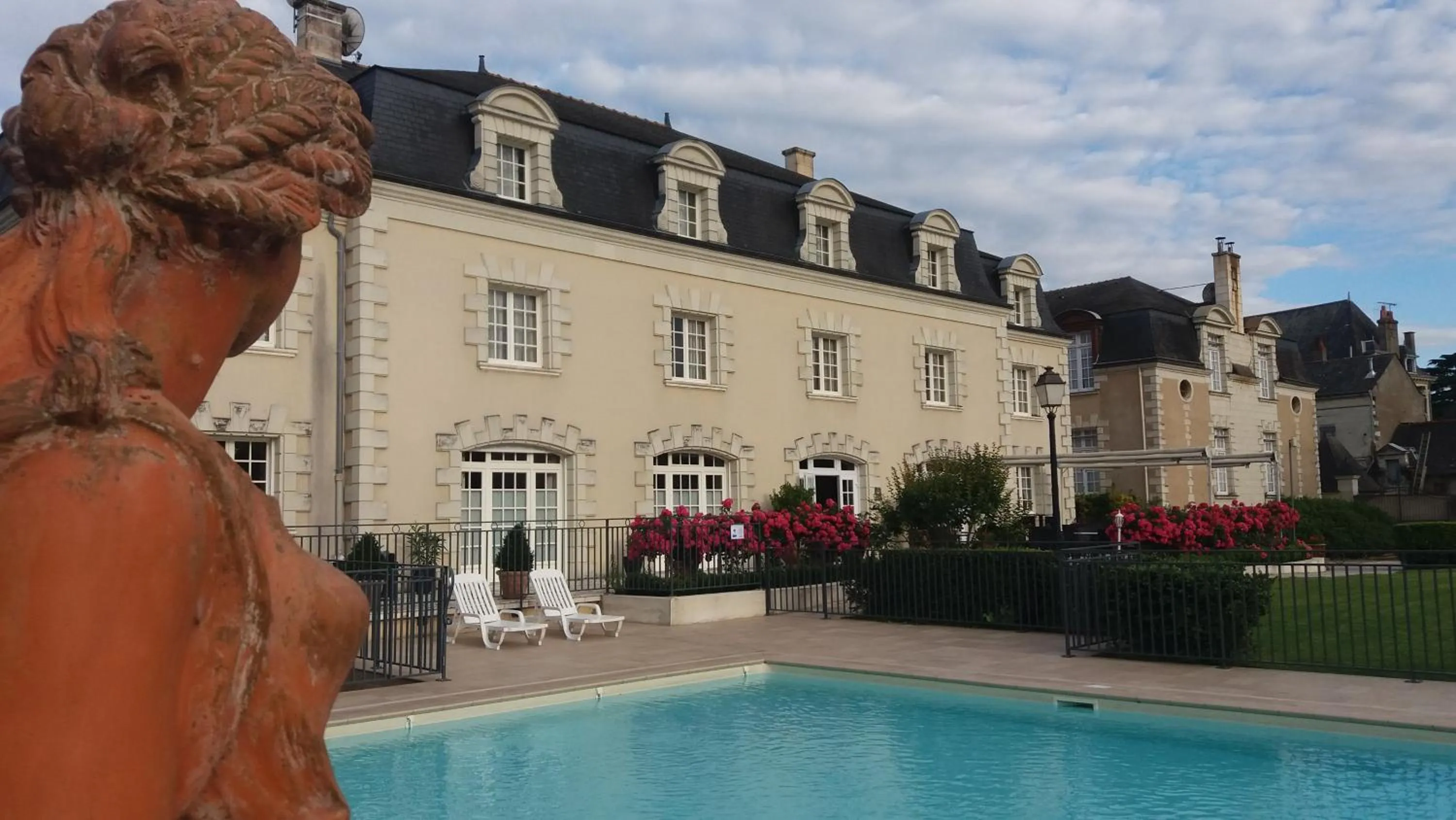 Swimming pool in Hotel Spa Le Relais Du Bellay