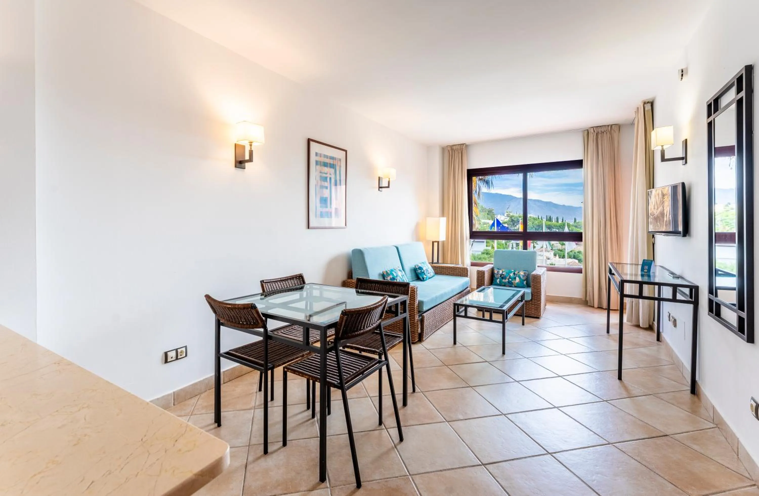 Living room in Bakour Oh Nice Costa del Sol