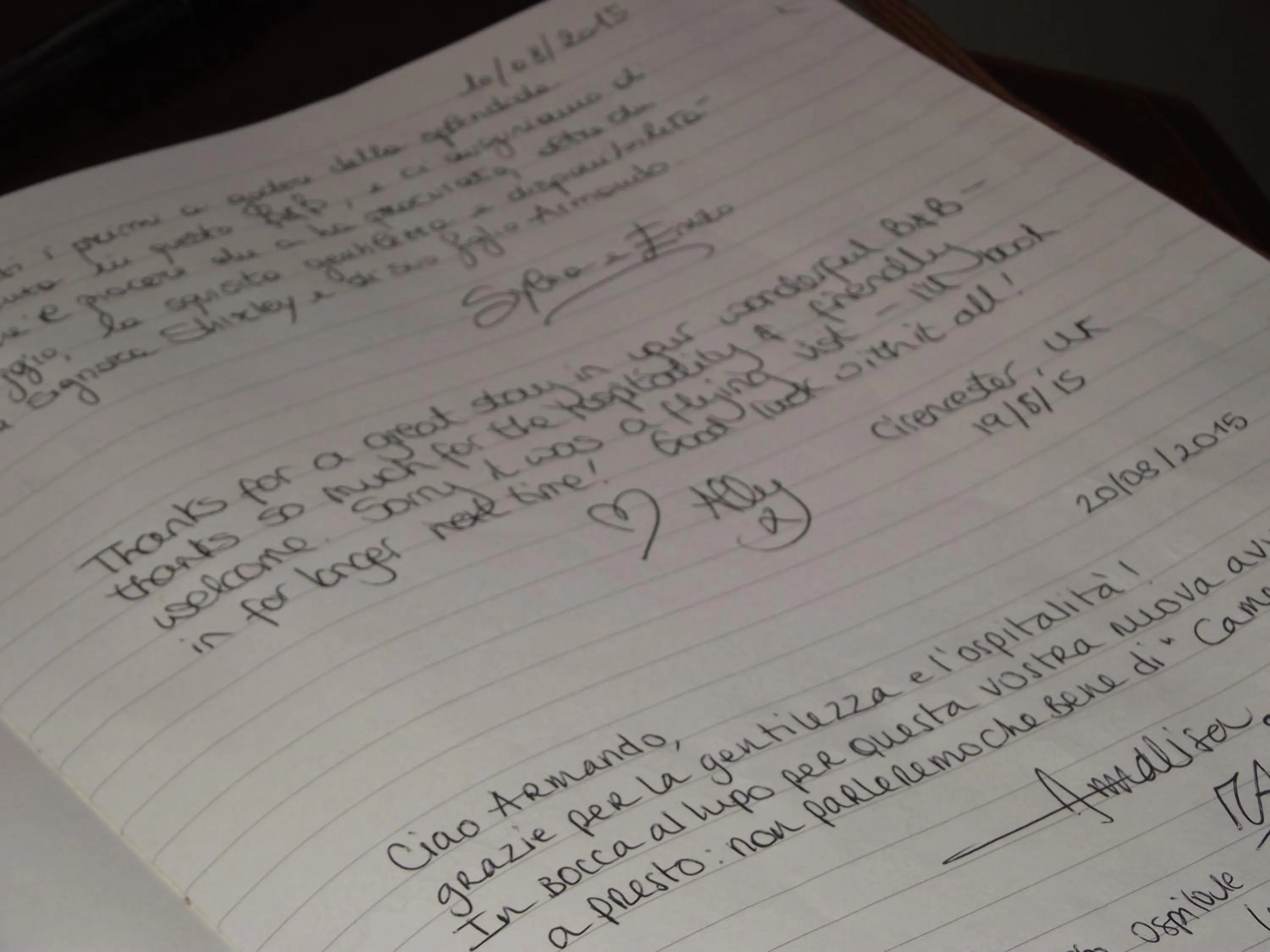 Decorative detail in Camera con Vista B&B