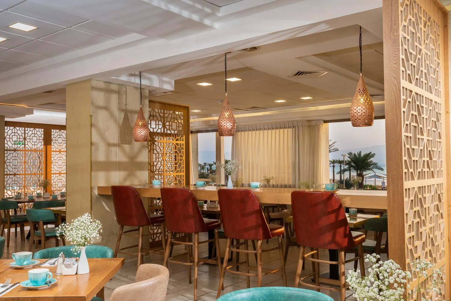 Dining area in Oasis Spa Club Dead Sea Hotel - 18 years Plus