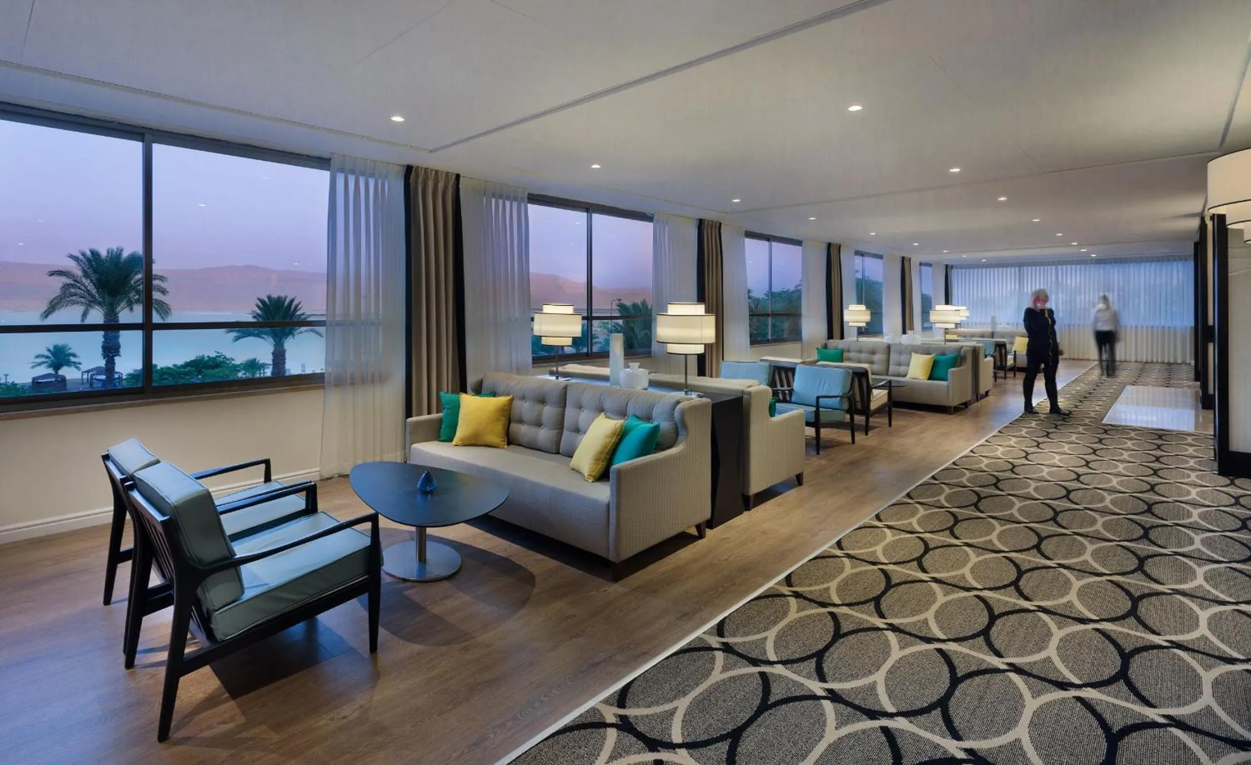 Lounge or bar in Oasis Spa Club Dead Sea Hotel - 18 years Plus