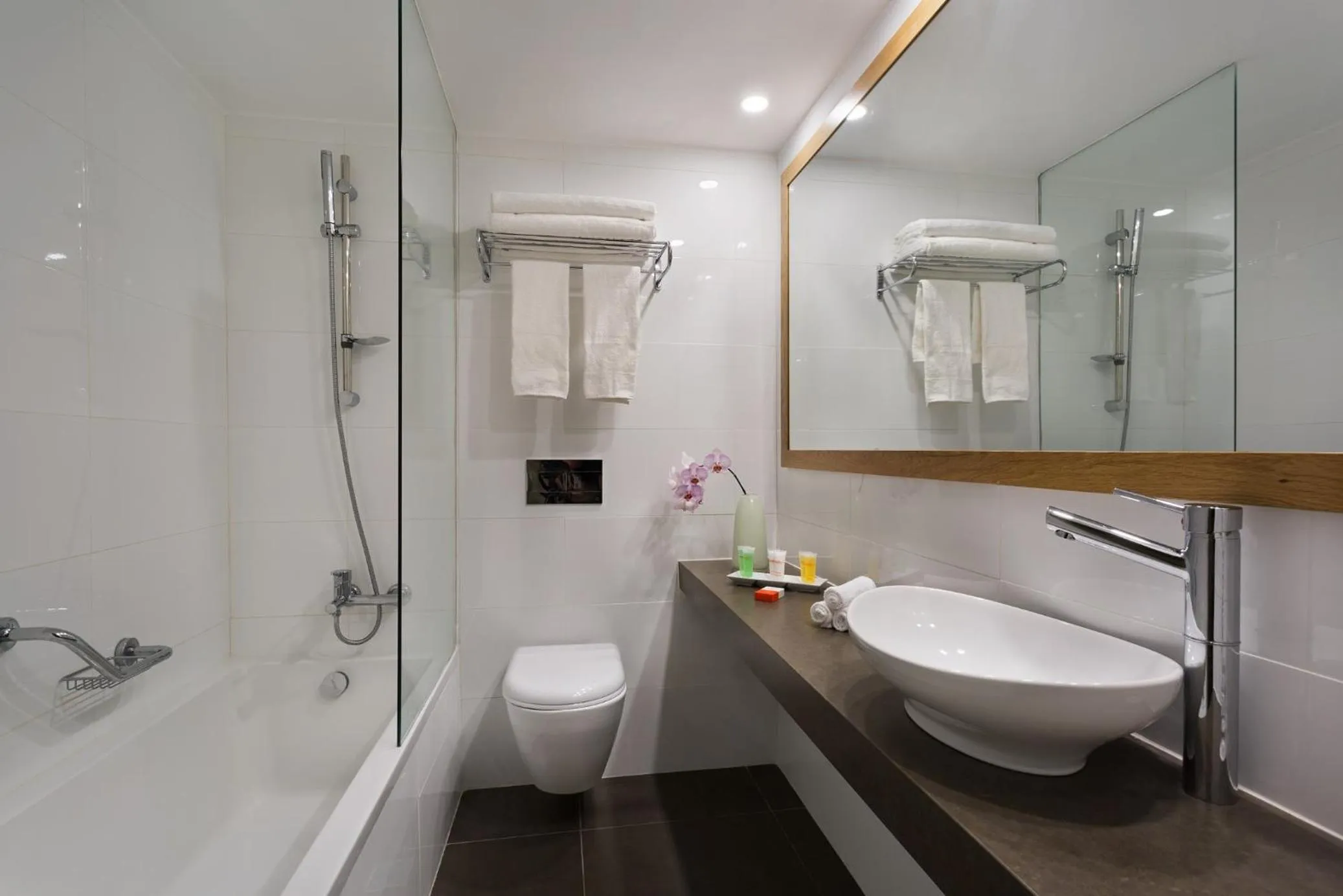 Bathroom in Oasis Spa Club Dead Sea Hotel - 18 years Plus