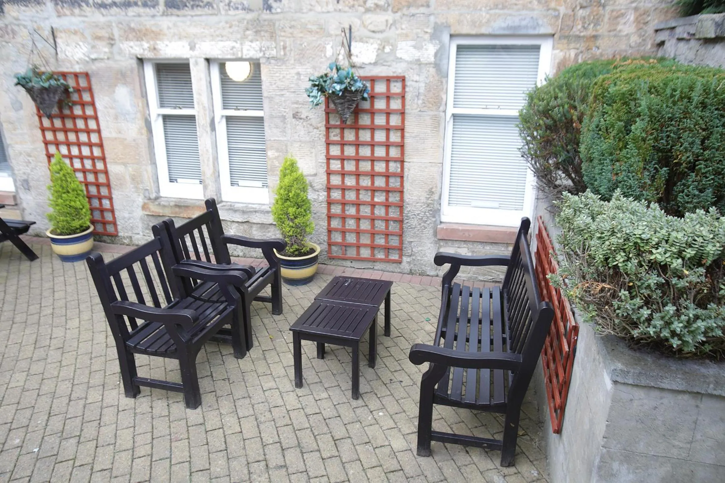 Patio in Ambassador Hotel