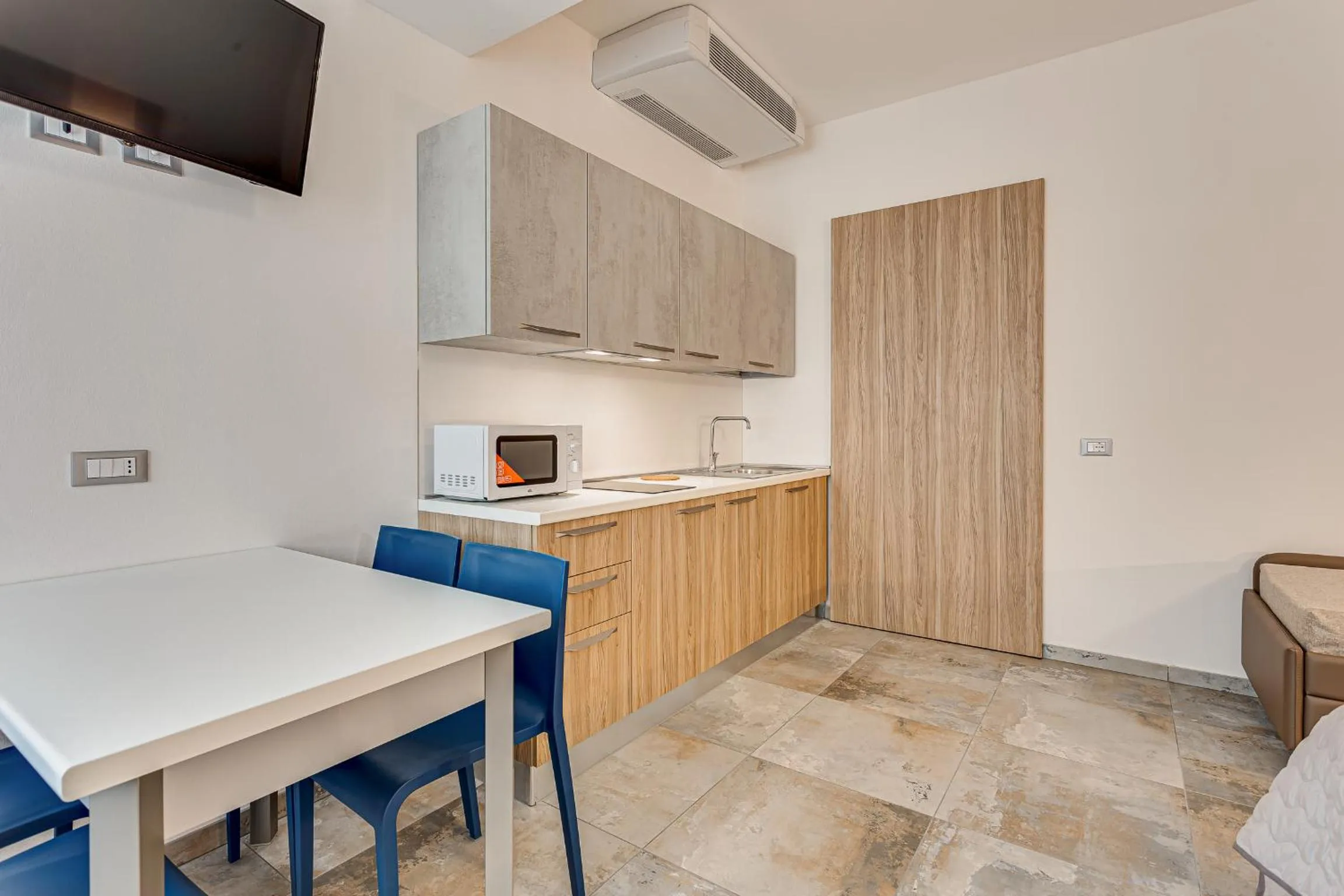 Kitchen or kitchenette in Hotel Belturismo