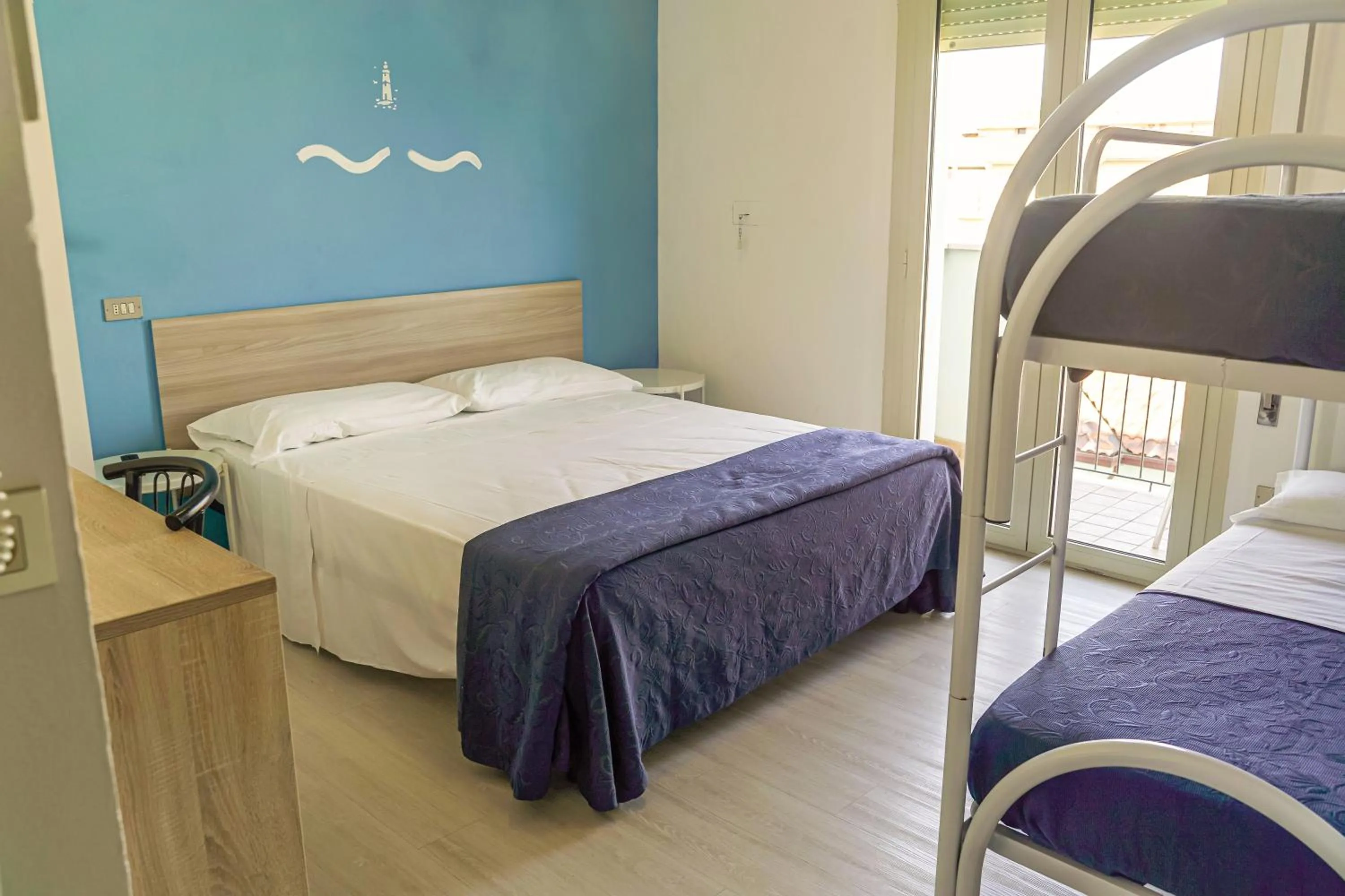 Bed in Hotel Belturismo