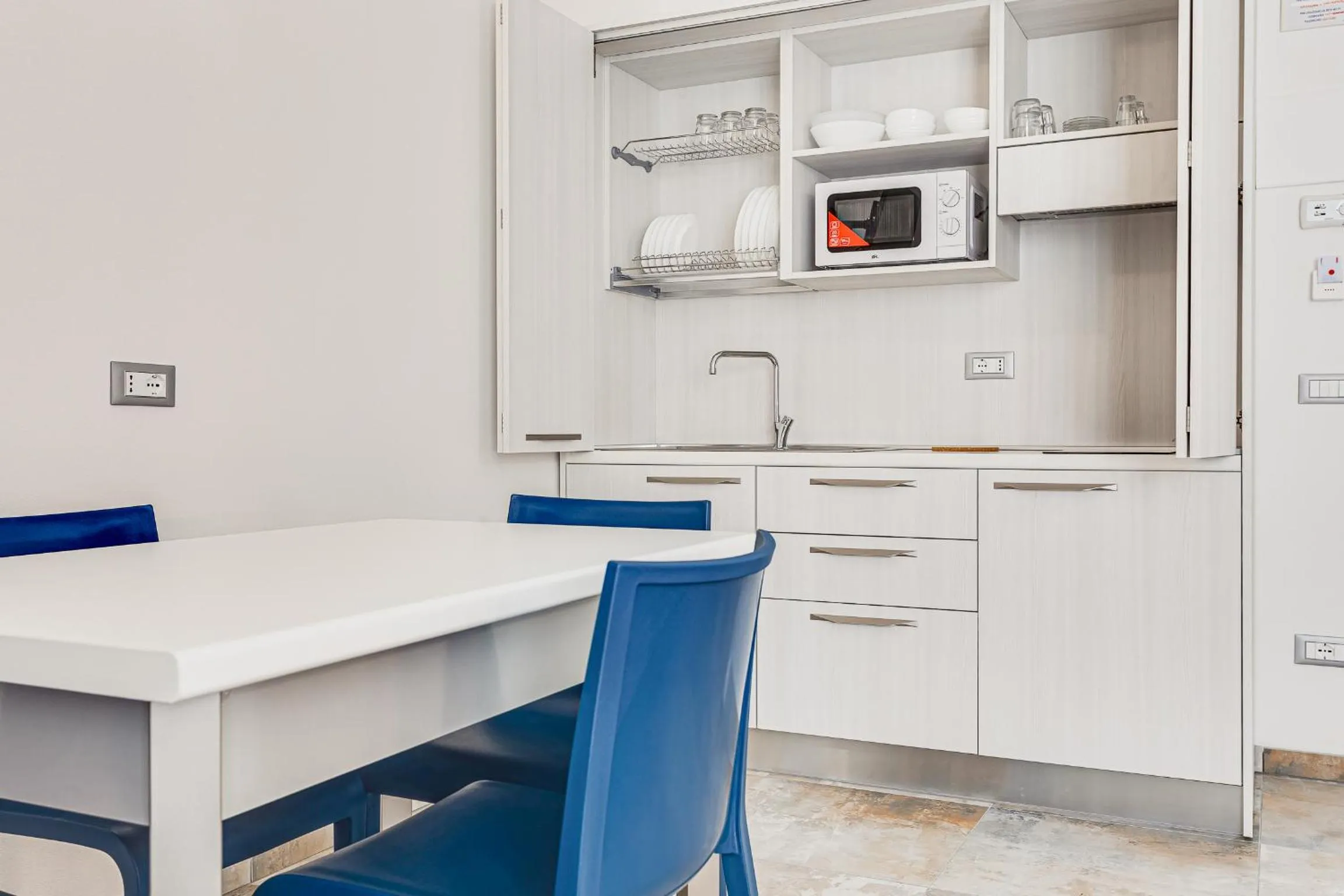 Kitchen or kitchenette in Hotel Belturismo