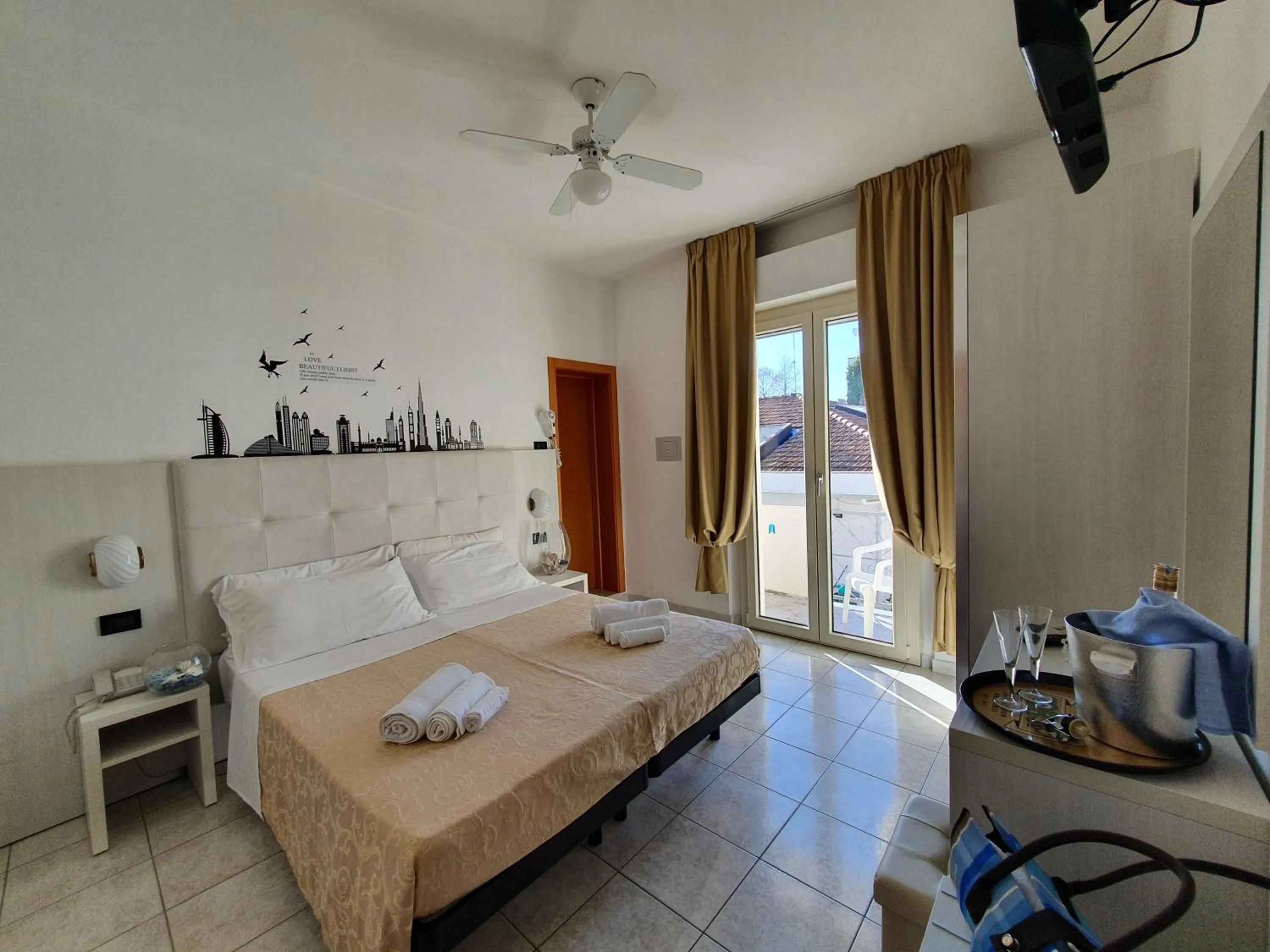 Photo of the whole room, Bed in Hotel Marina