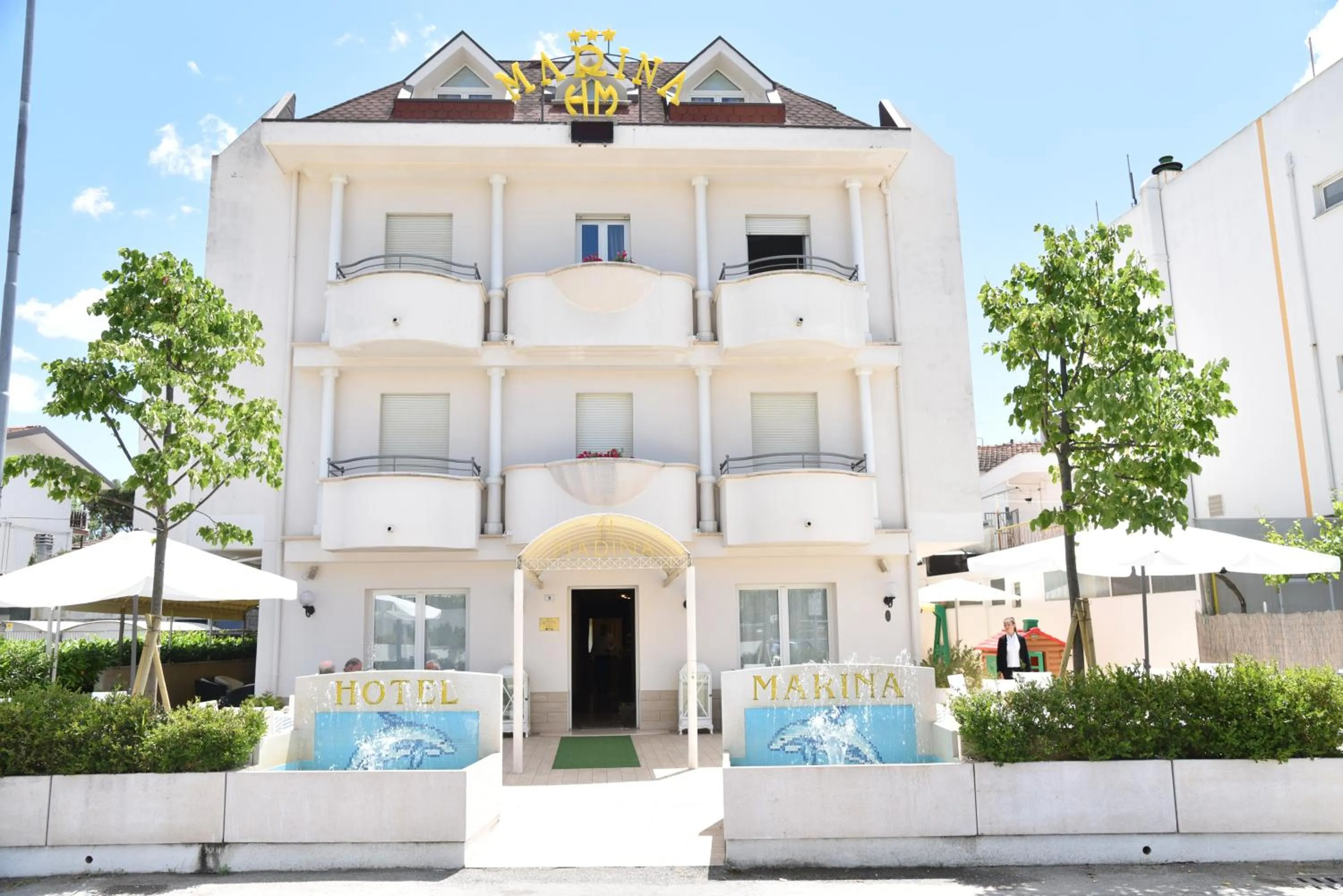 Property building in Hotel Marina