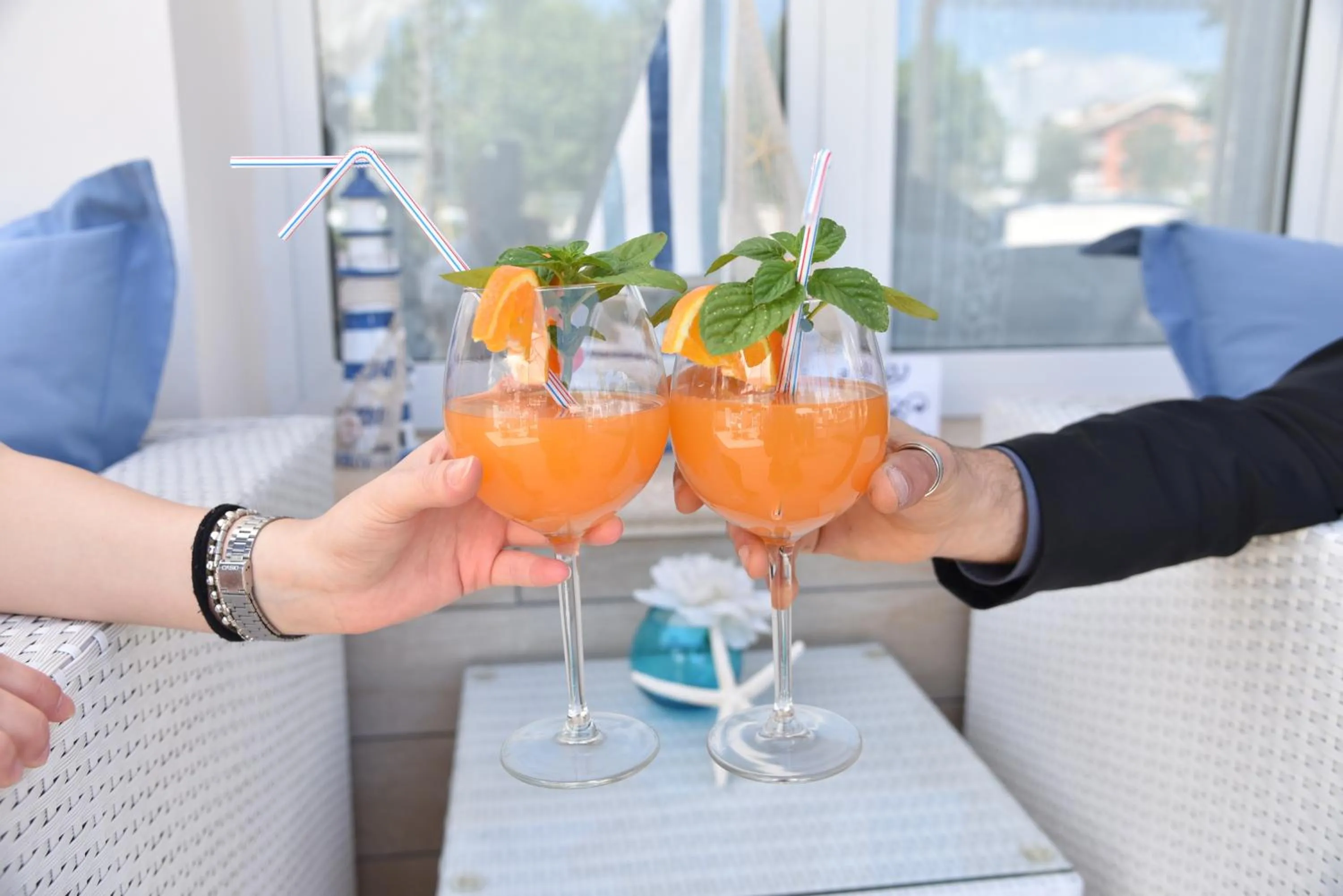 Drinks in Hotel Marina