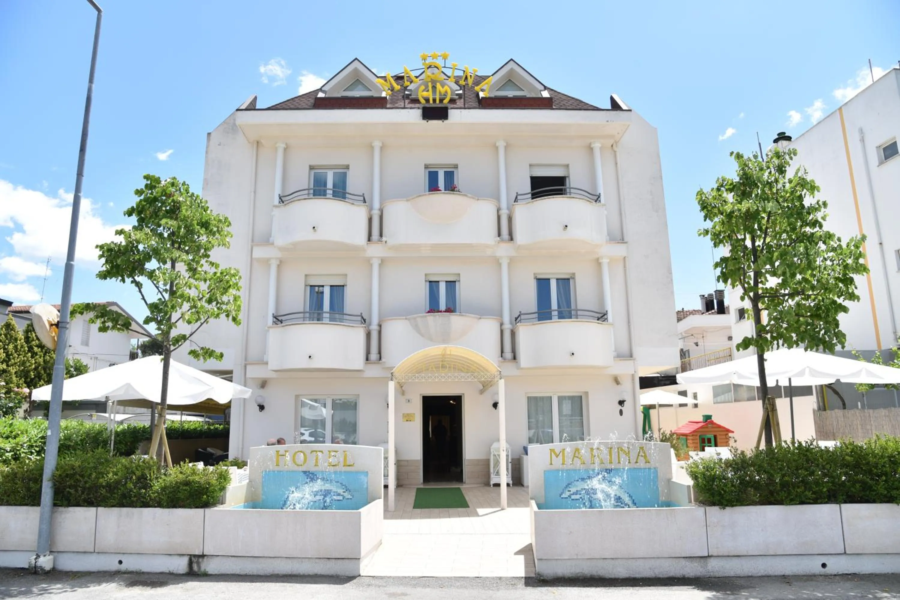 Property building in Hotel Marina