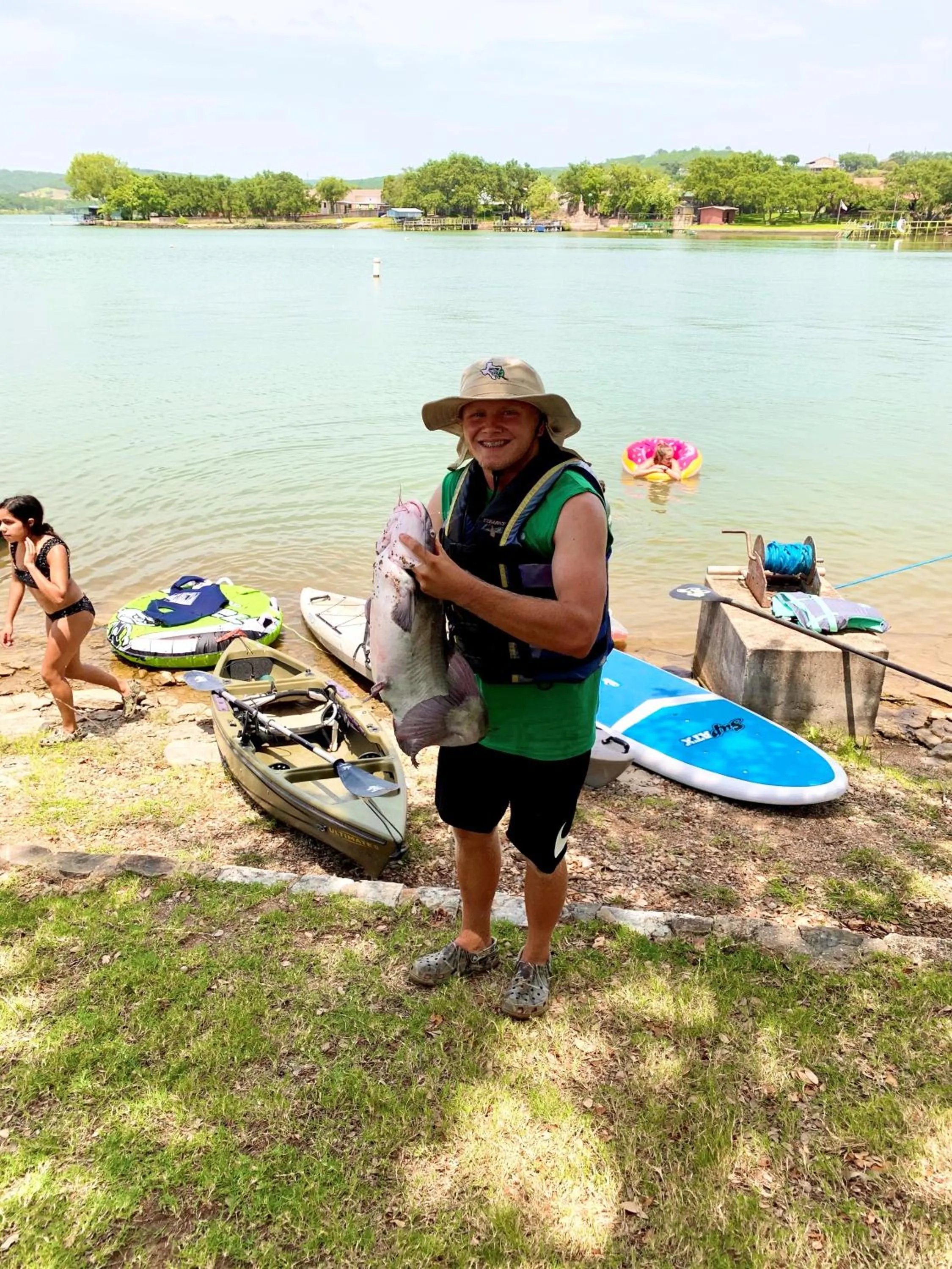 Fishing in Painted Sky Inn