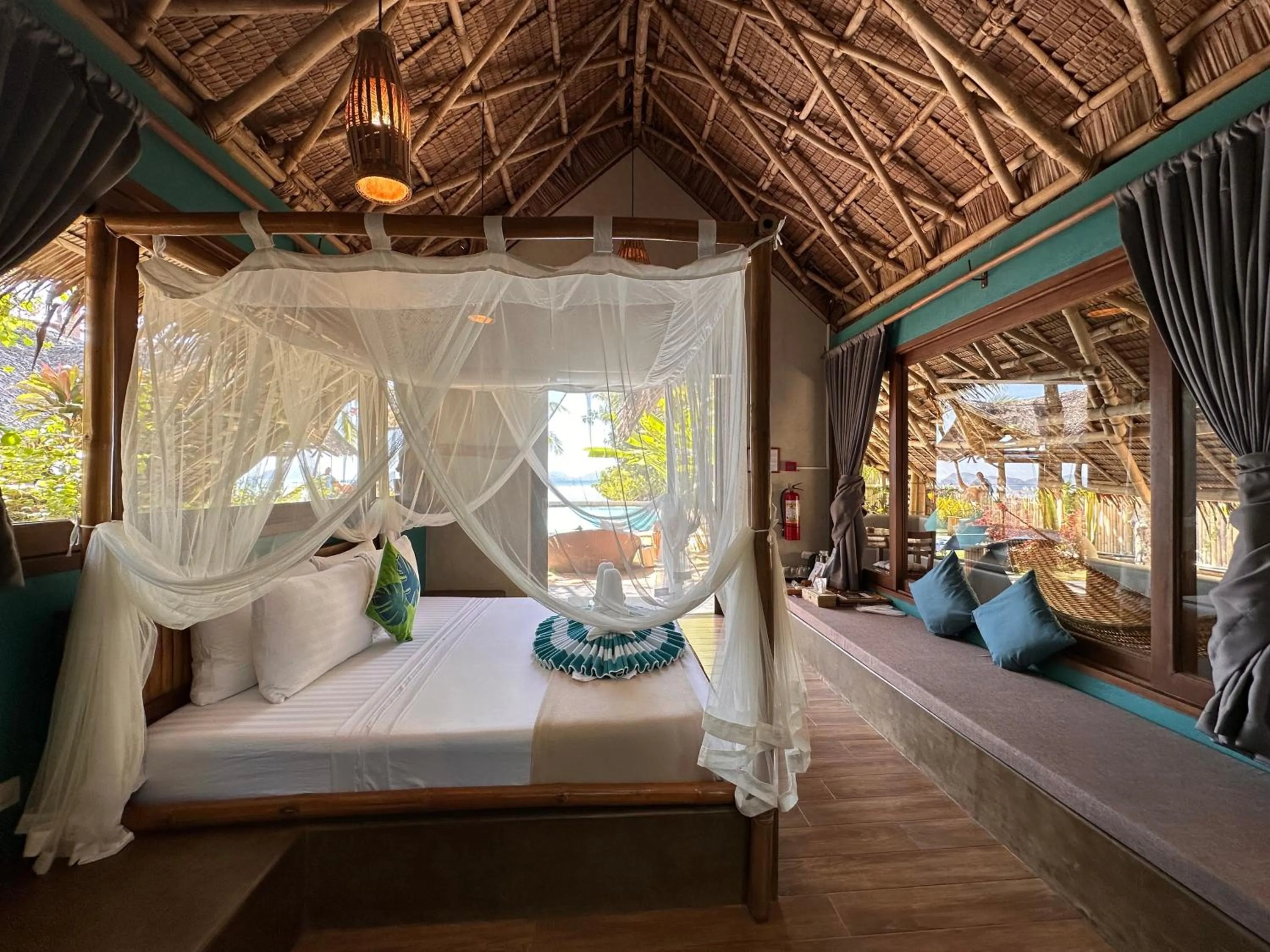 Bed in Buko Beach Resort