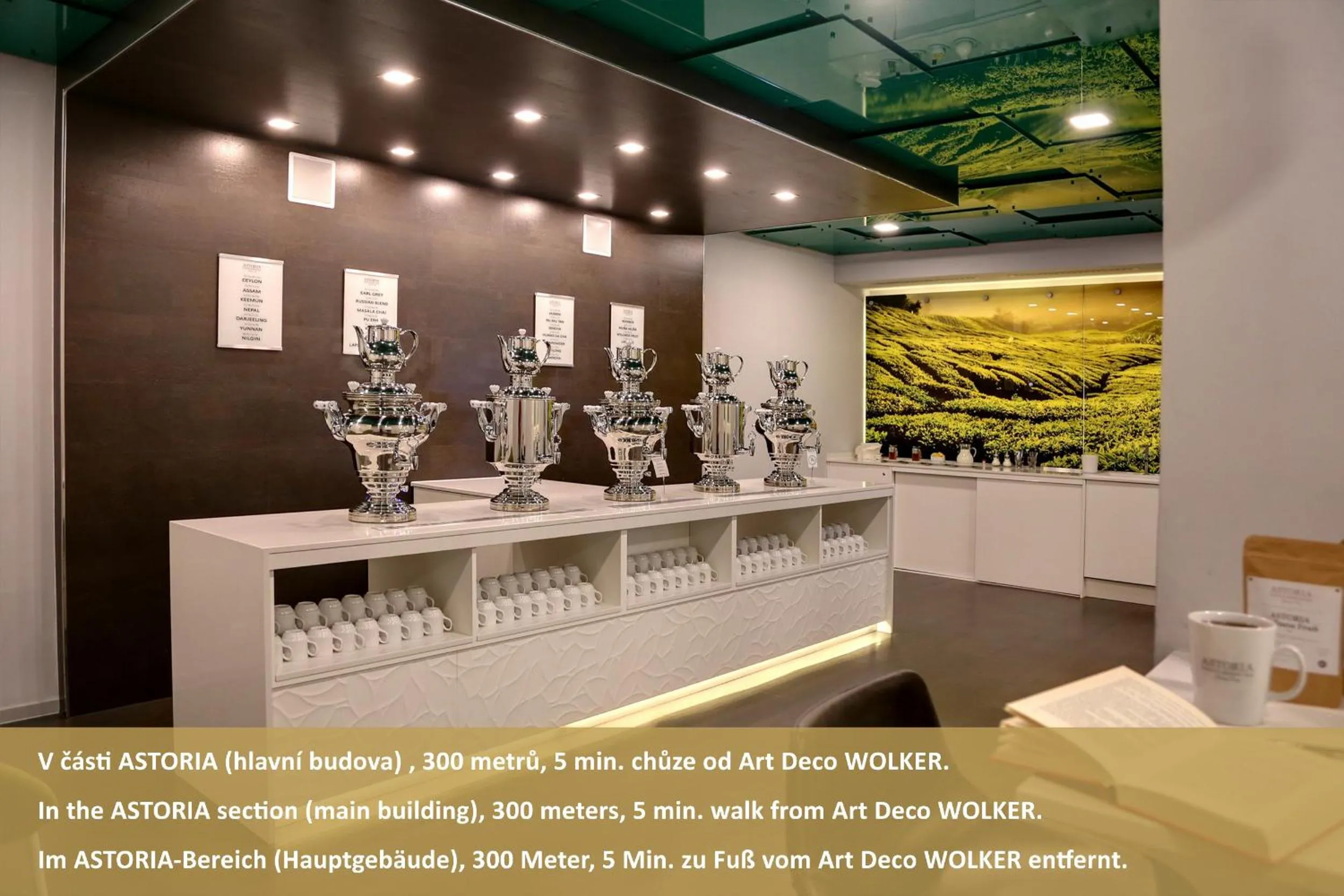 Drinks in Art Deco WOLKER by ASTORIA Hotel & Medical Spa