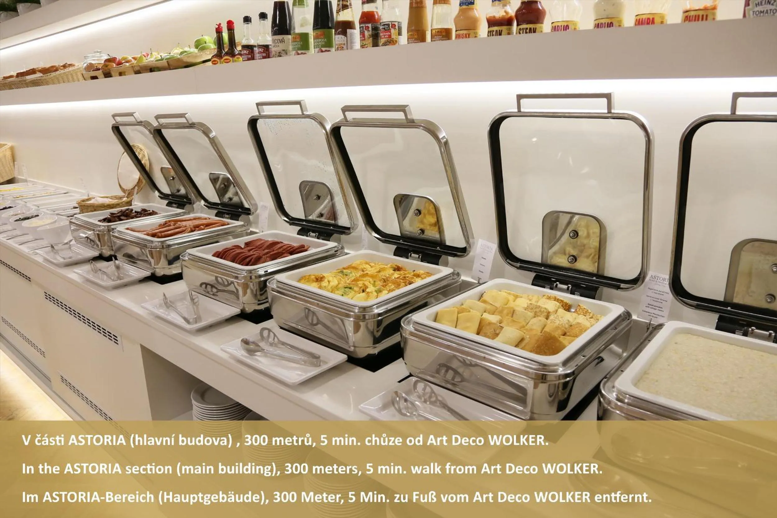 Breakfast in Art Deco WOLKER by ASTORIA Hotel & Medical Spa