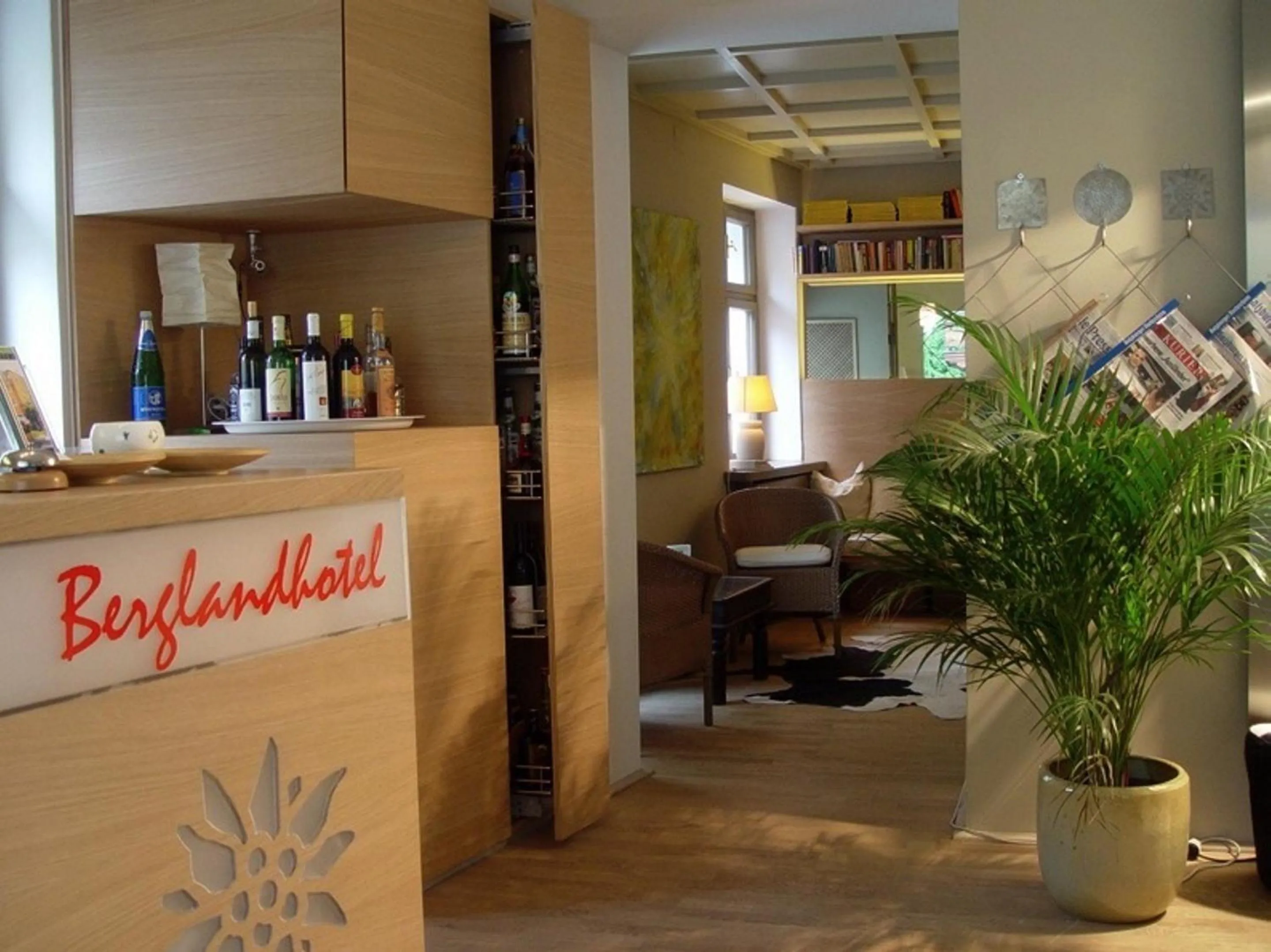 Lobby or reception in Bergland Hotel - Adults only