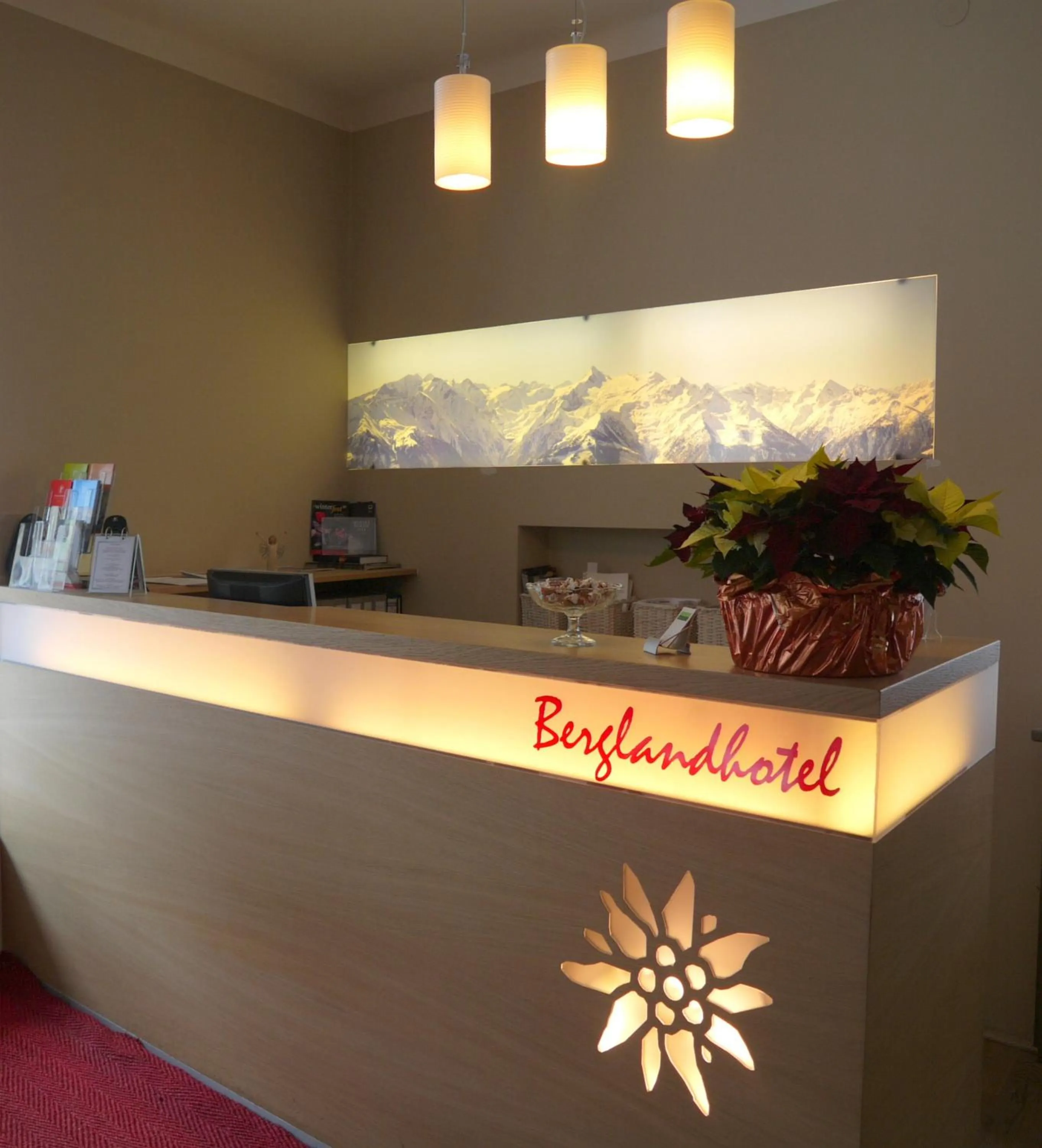 Lobby or reception in Bergland Hotel - Adults only
