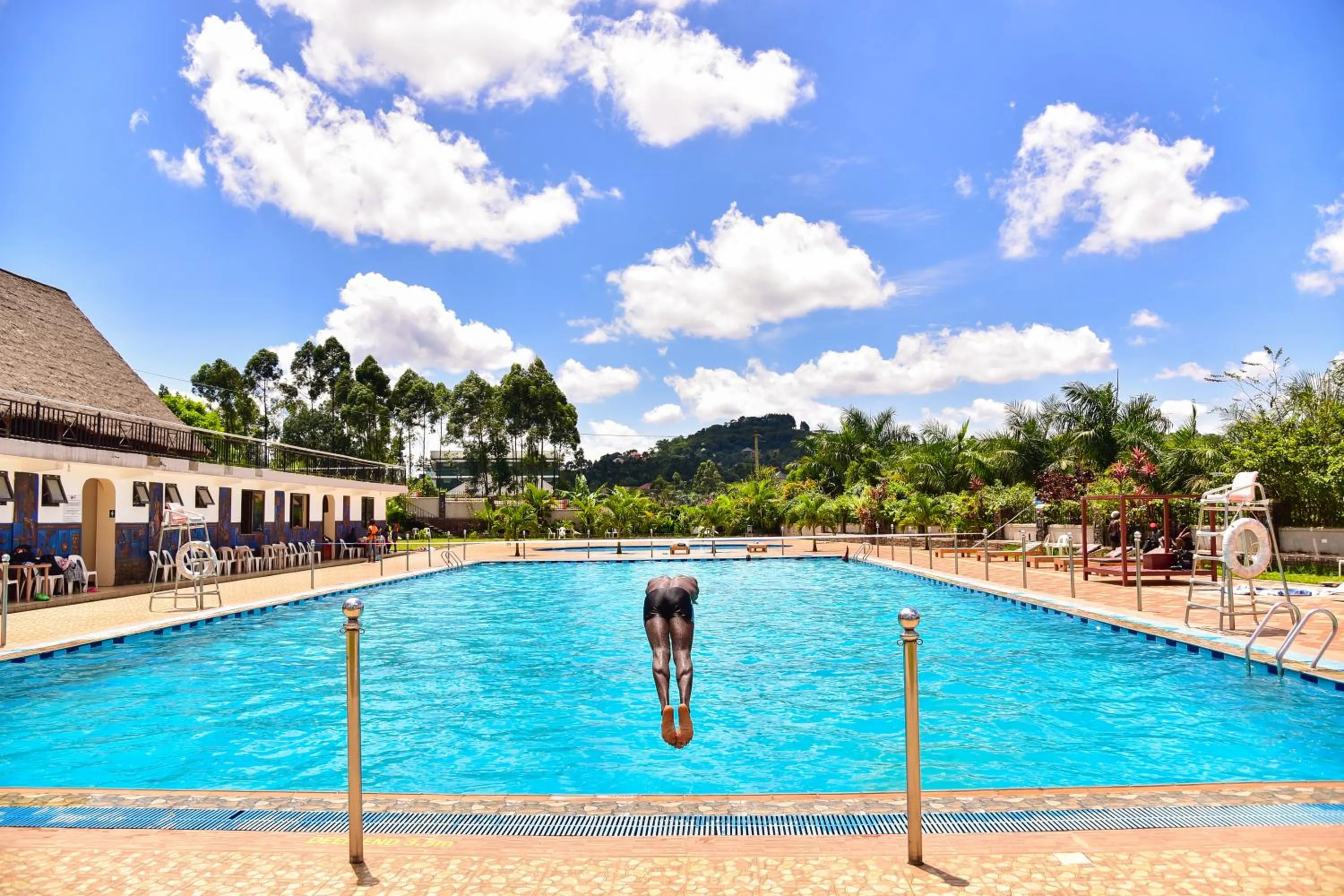 Swimming pool in Forest Park Resort