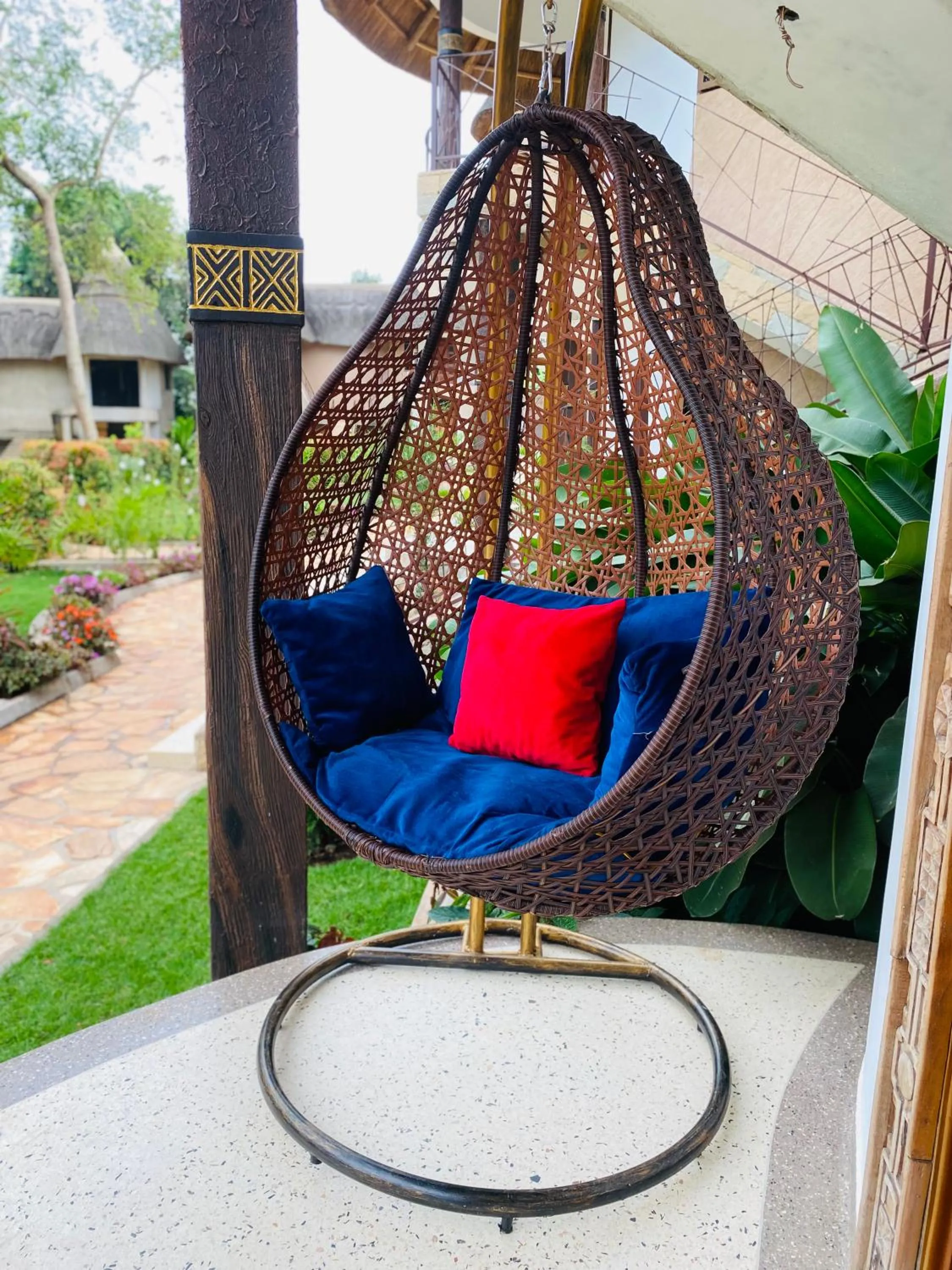 Seating area in Forest Park Resort